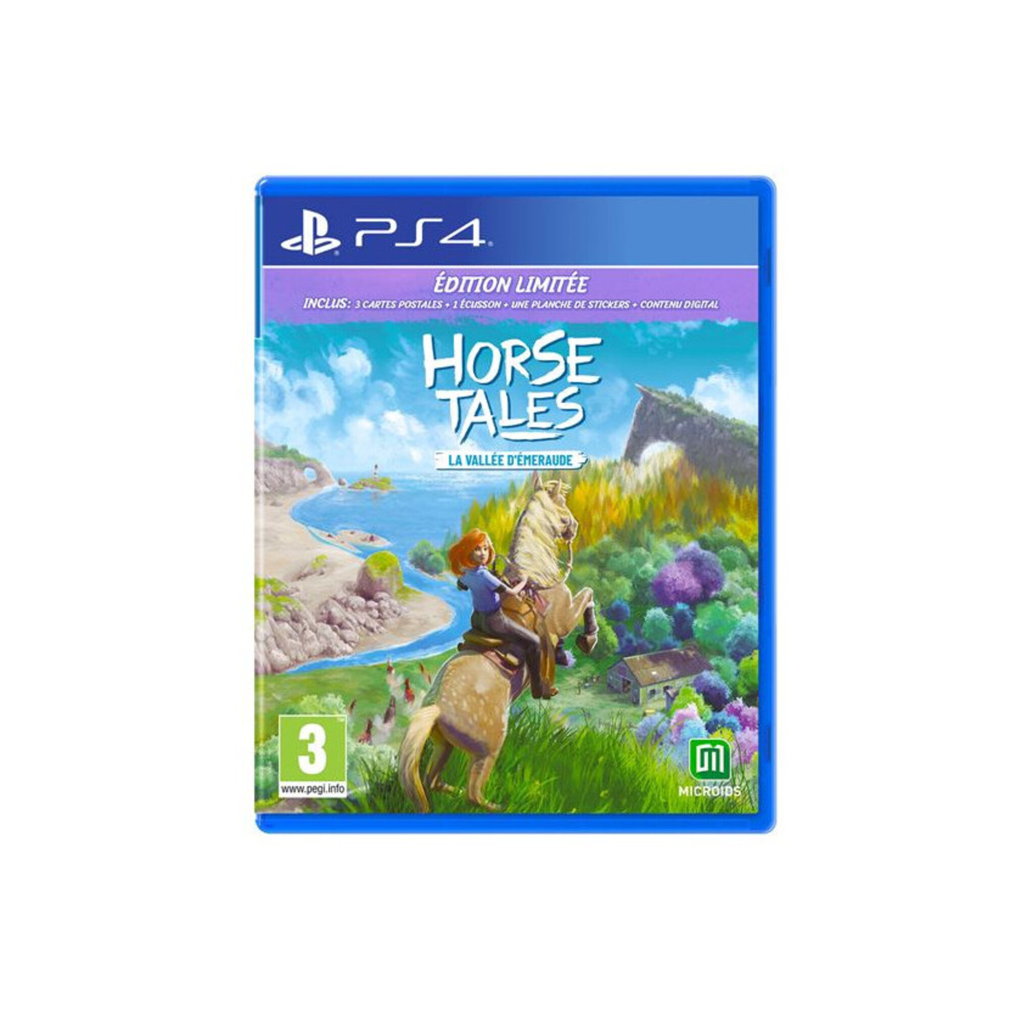 Horse Tales La Vallée d'Emeraude Limited Edition PS4 - Neuf