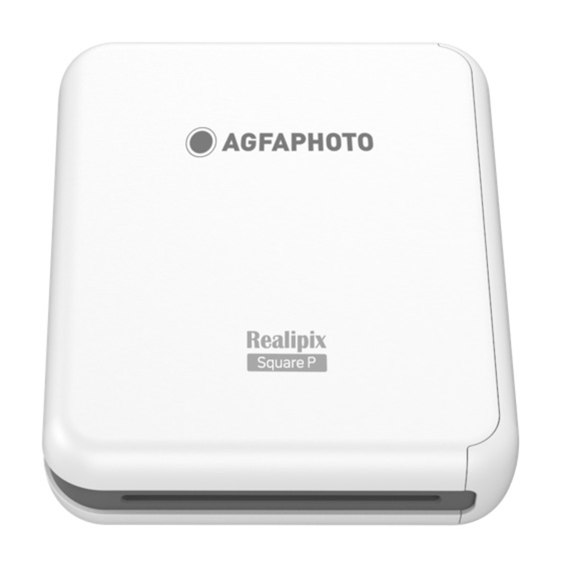 AGFA PHOTO - Realipix Square P - Imprimante Photo via Bluetooth - Sublimation Thermique 4Pass - Blanc - Neuf