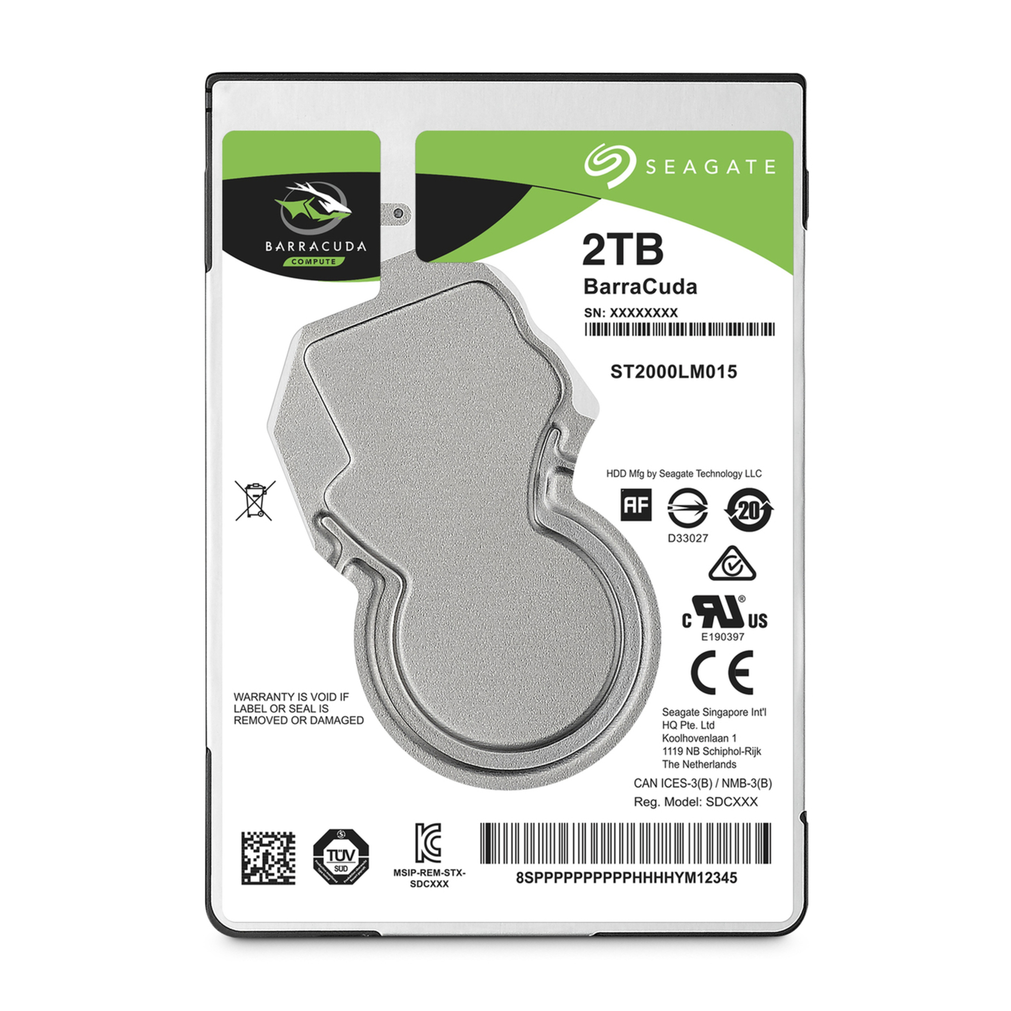 Seagate BarraCuda ST2000LM015 - vue 9