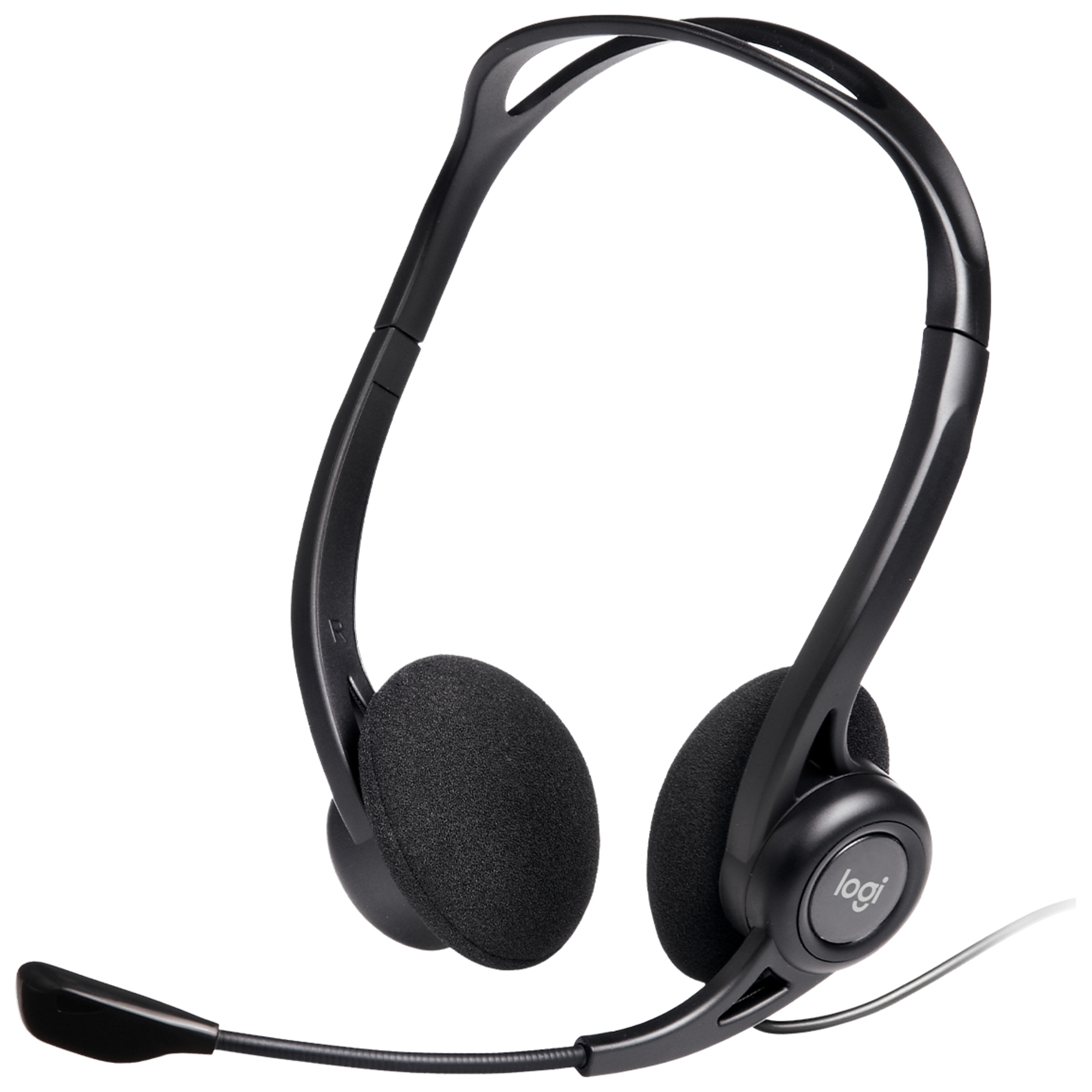 Logitech 960 Casque Avec fil Arceau Appels/Musique USB Type-A Noir - Neuf