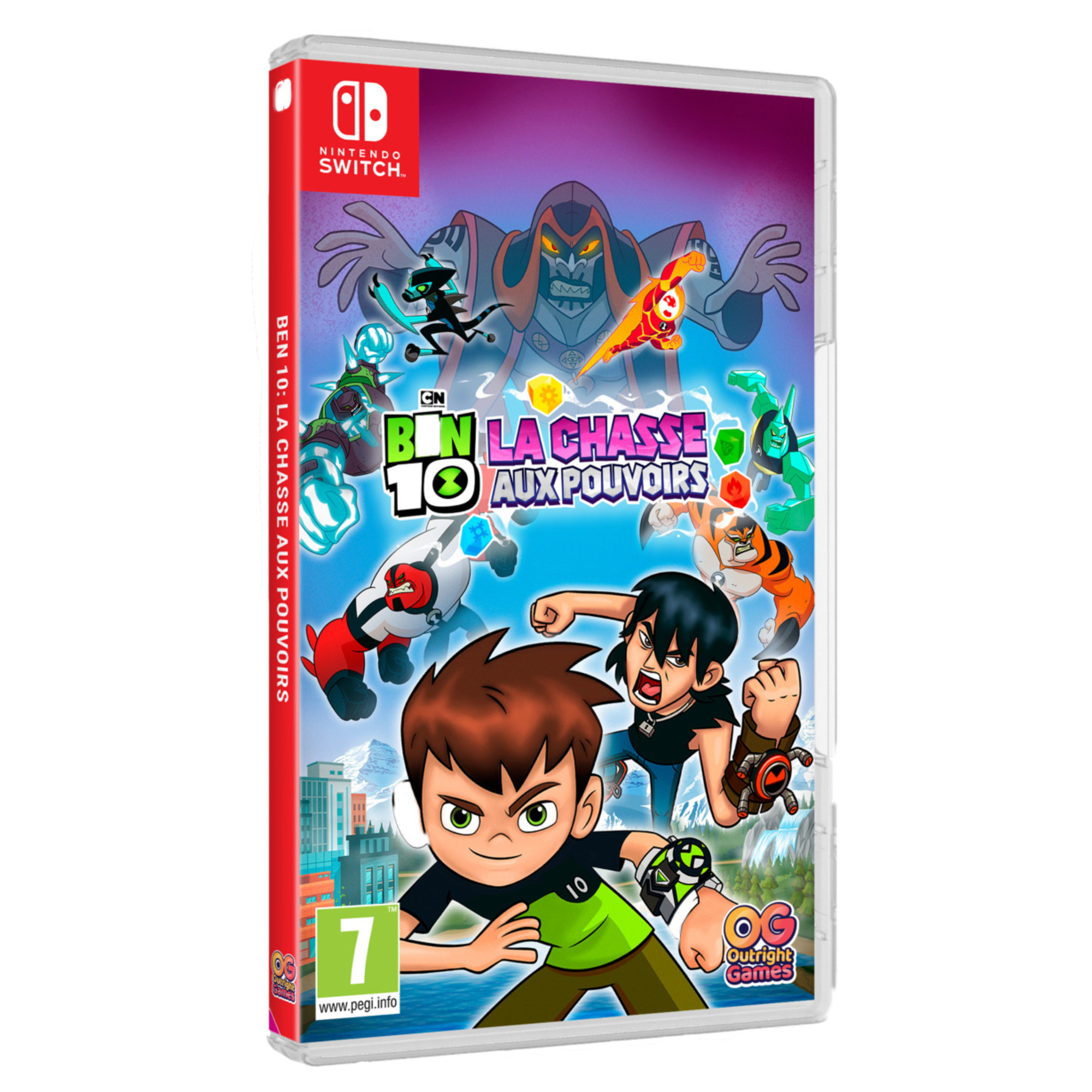 Ben 10 la Chasse aux Pouvoirs Switch - Neuf