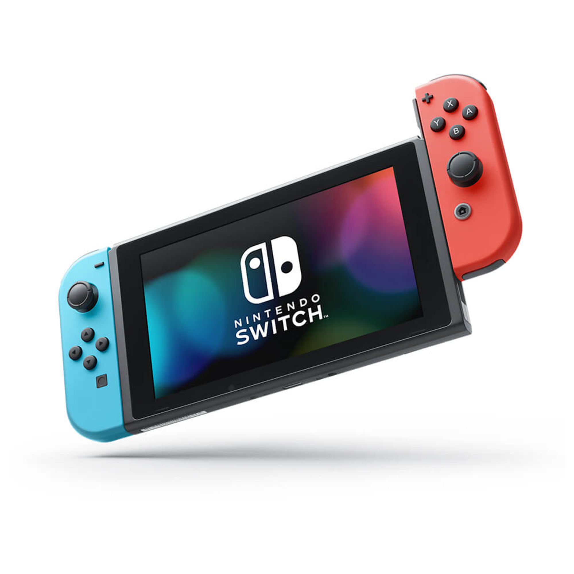 Nintendo Switch + 35€ voucher eShop console de jeux portables 15,8 cm (6.2 ) 32 Go Écran tactile Wifi Noir, Bleu, Gris - Très bon état