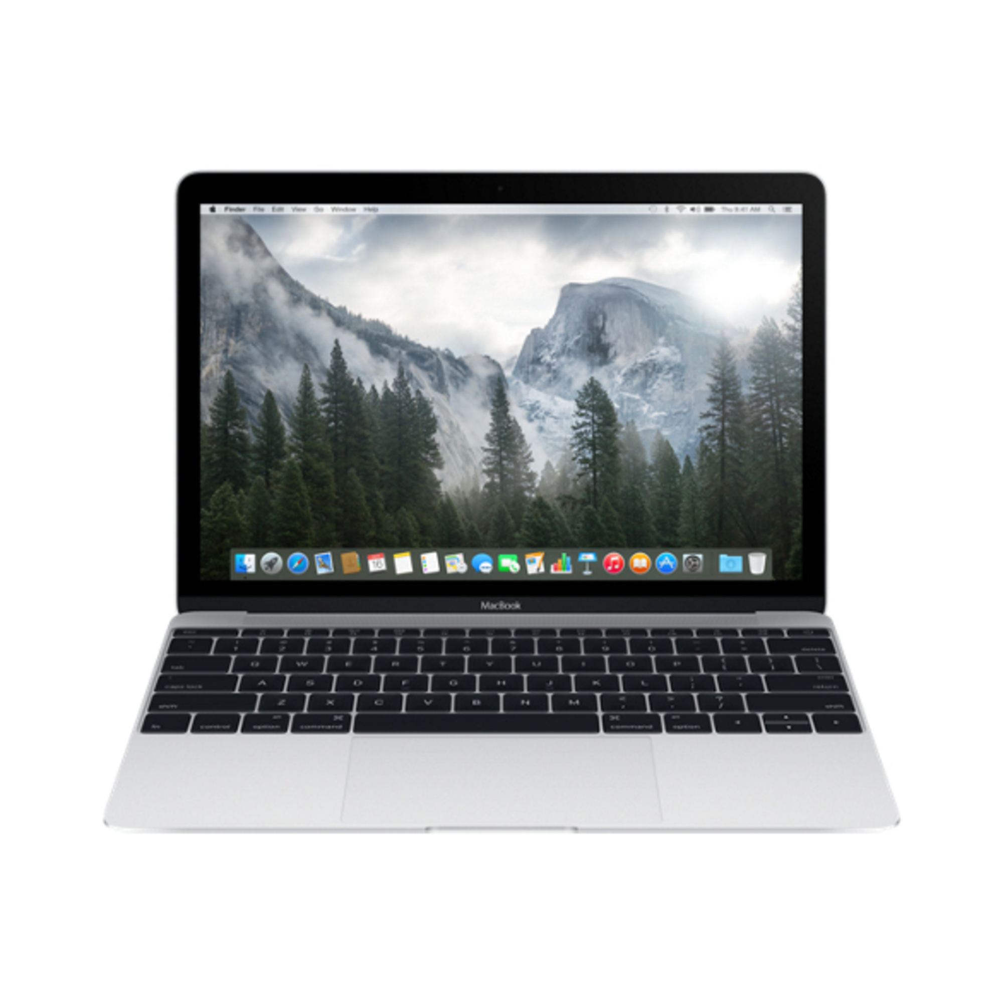 Apple MacBook Intel® Core™ M Ordinateur portable 30,5 cm (12 ) 2K Ultra HD 8 Go LPDDR3-SDRAM 256 Go SSD Wi-Fi 5 (802.11ac) Mac OS X 10.10 Yosemite Argent - Excellent état