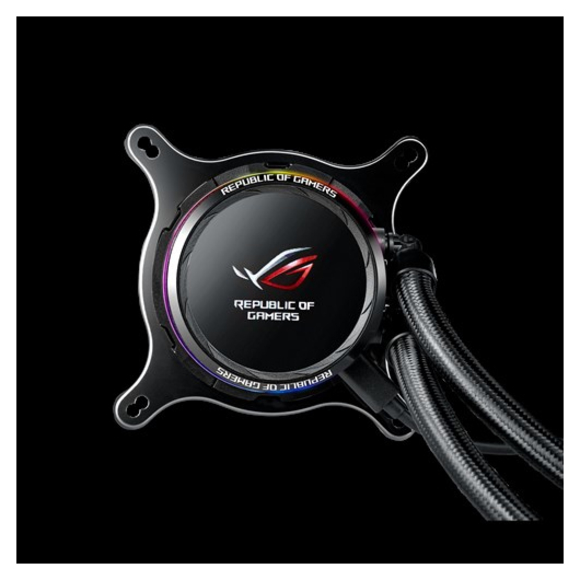 ASUS ROG RYUO 120 Processeur Refroidisseur de liquide tout-en-un 12 cm Noir 1 pièce(s) - Neuf