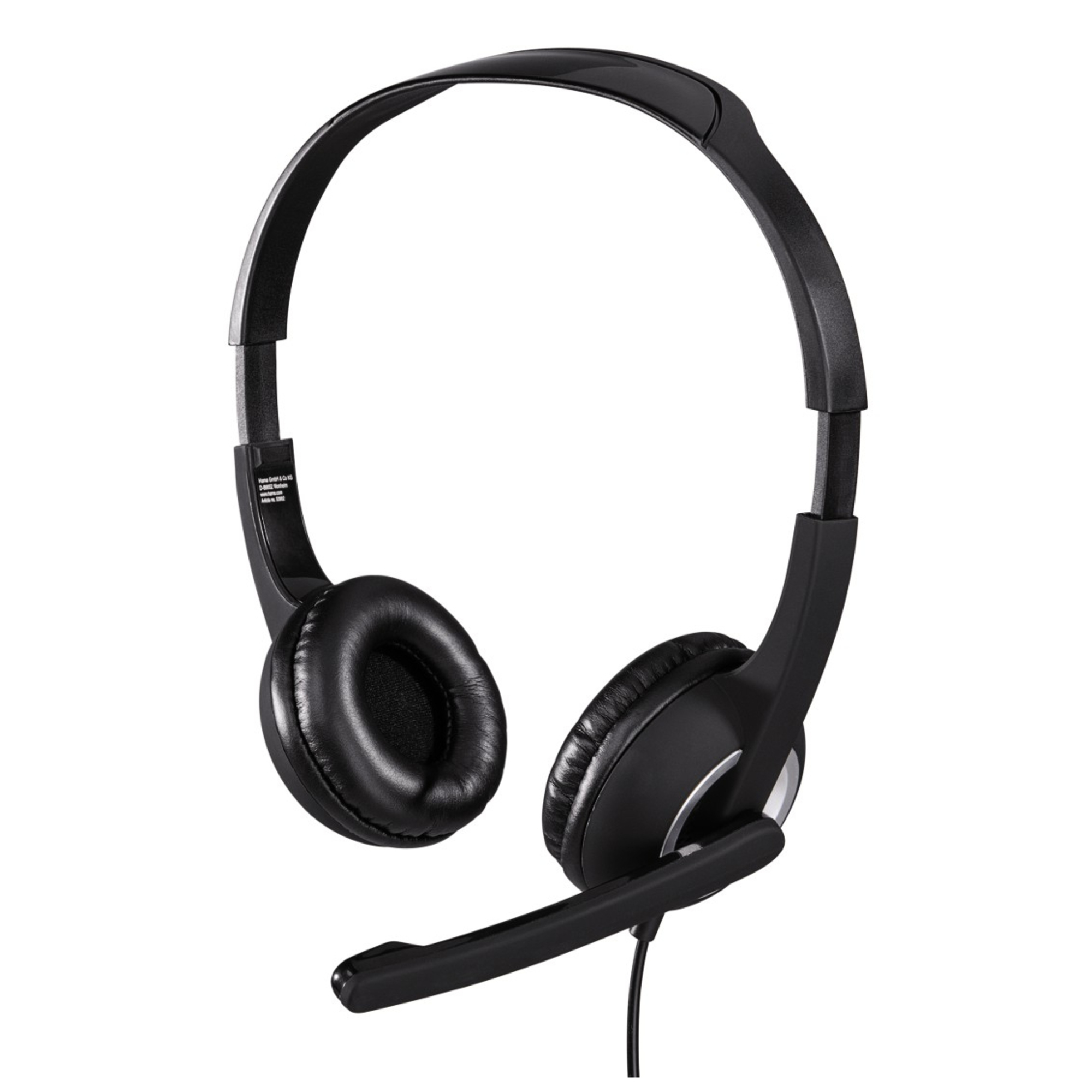 Casque Hama Essential HS 300 – Avec Fil, Appels/Musique, 2 m