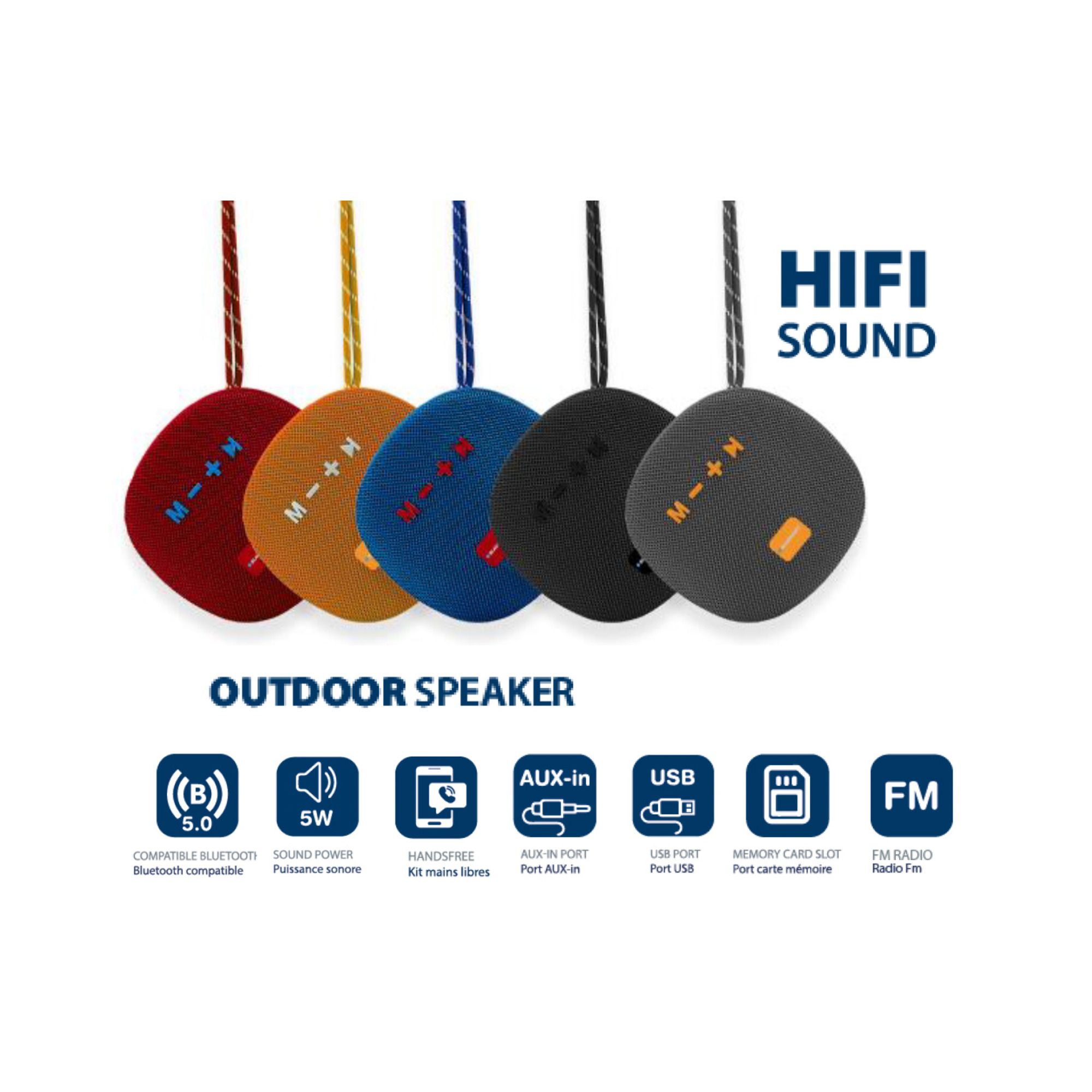 Enceinte Bluetooth BLP3120 Blaupunkt - vue 3