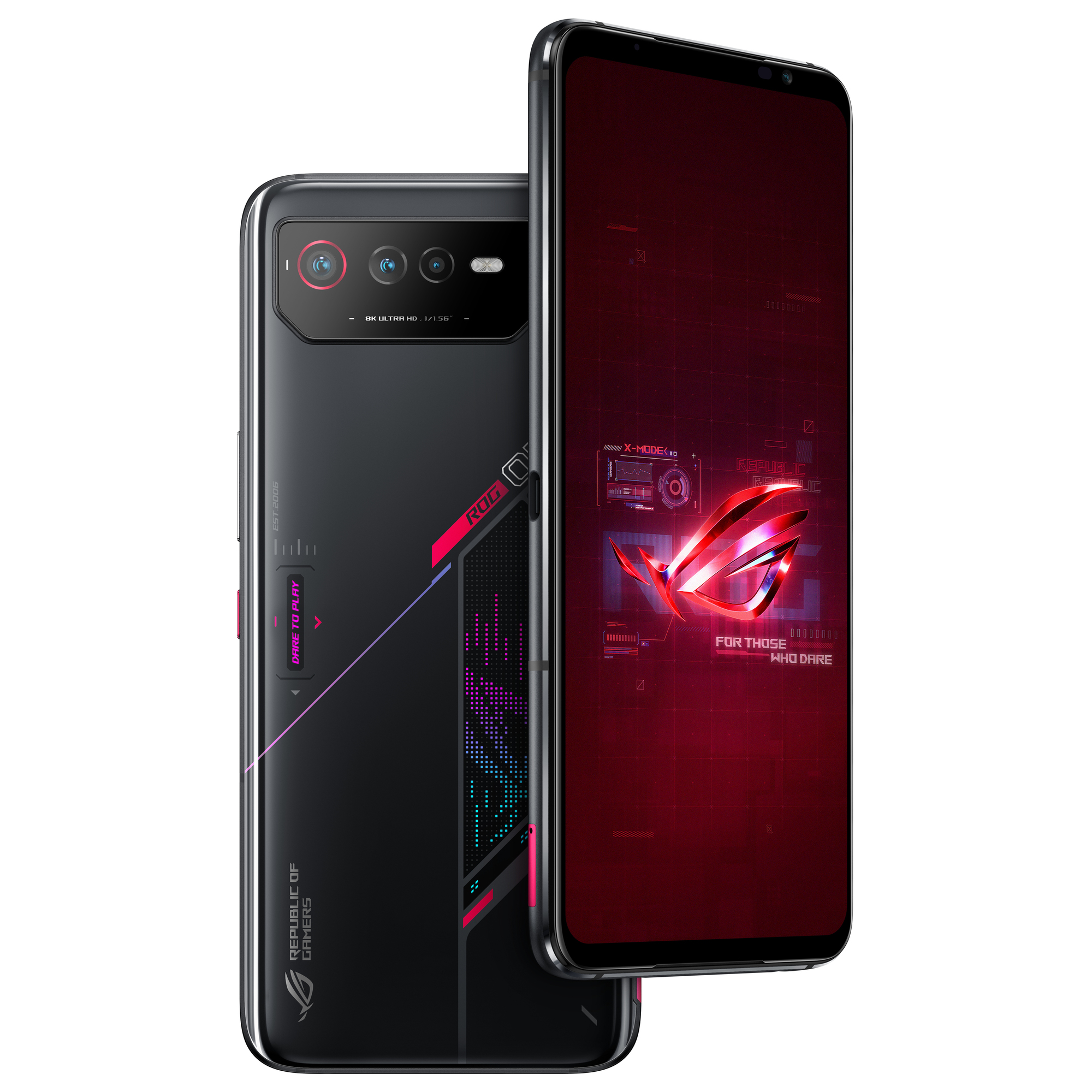 ASUS ROG Phone 6 AI2201-1A010EU 17,2 cm (6.78 ) Double SIM Android 12 5G USB Type-C 12 Go 256 Go 6000 mAh Noir - Bon état