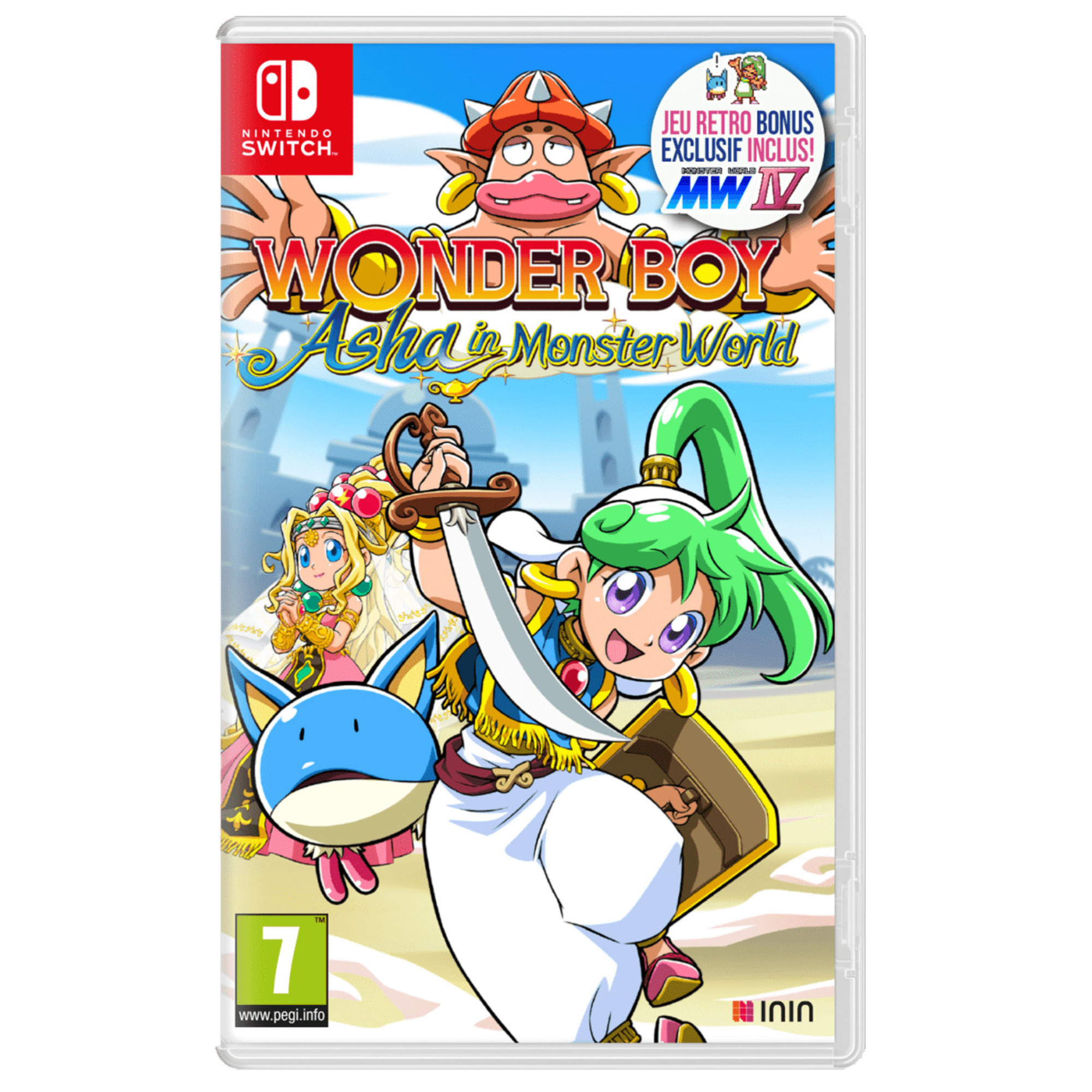 Wonder Boy Asha in Monster World Nintendo Switch