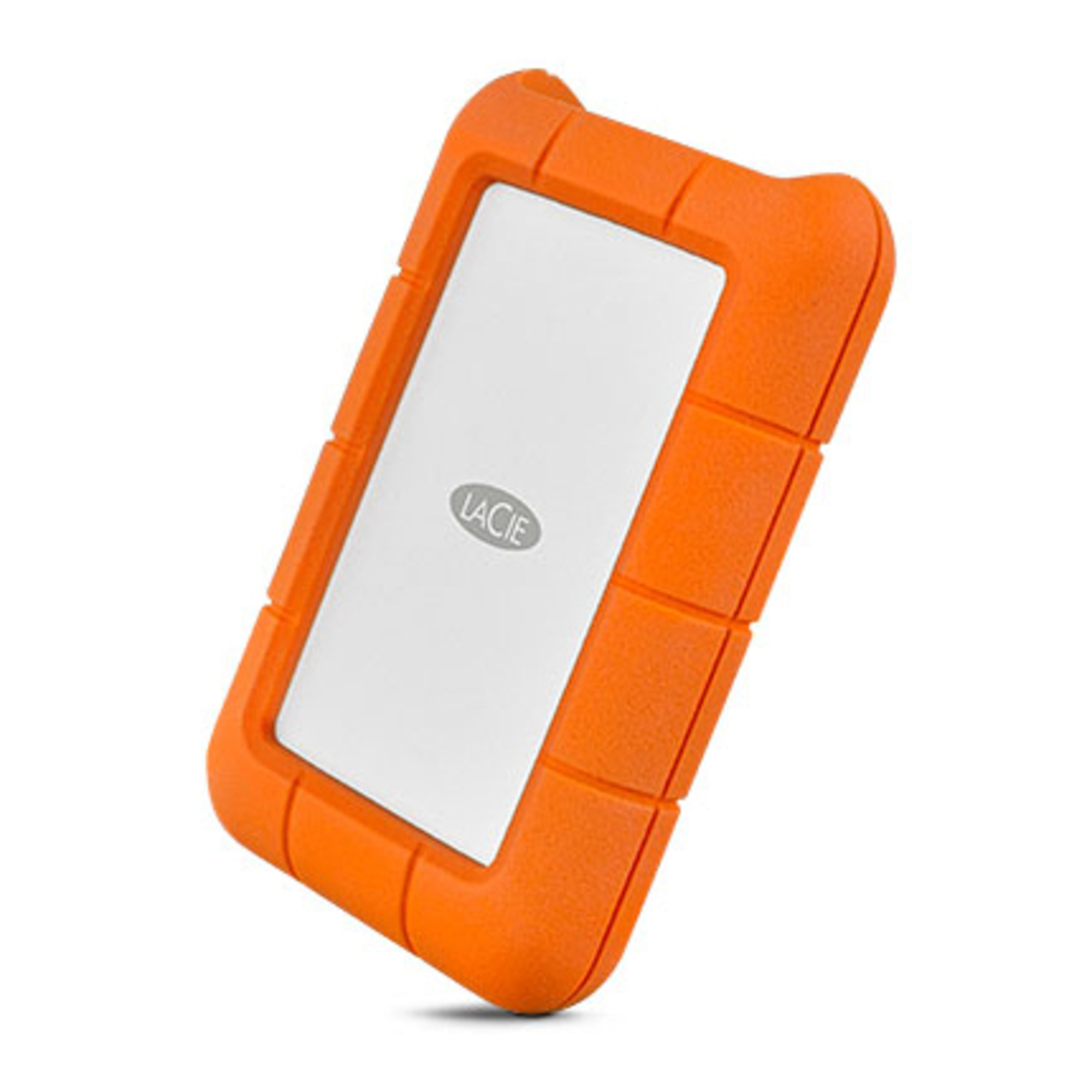 Disque dur portable LaCie Rugged 4 To USB C Orange - Neuf