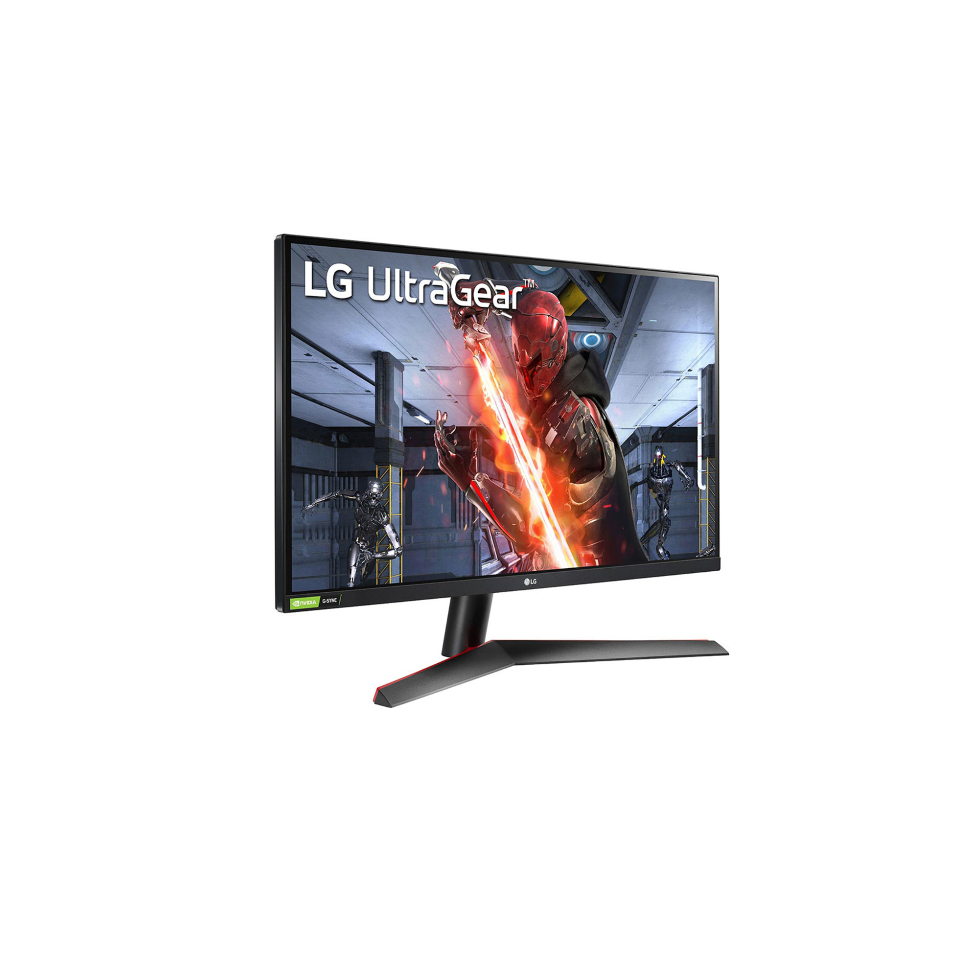 LG 27GN800-B LED display 68,6 cm (27 ) 2560 x 1440 pixels Quad HD Noir, Rouge - Neuf