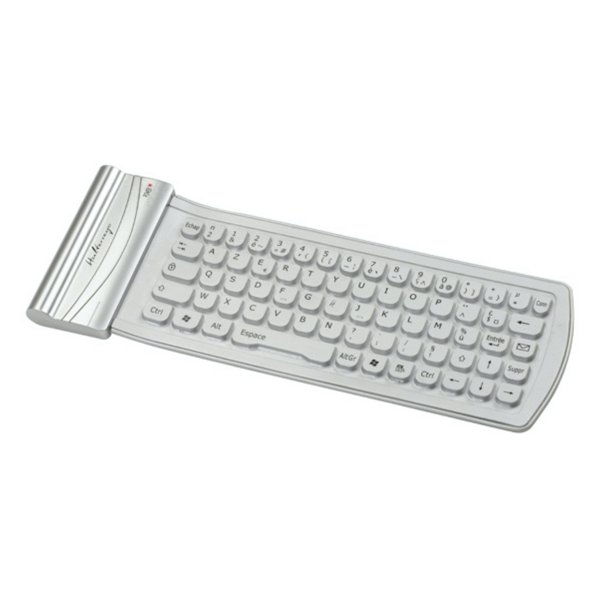 Mini Clavier Bluetooth Halterrego CLSVFBTCW0 – Silicone, Compact, Souple - vue 2