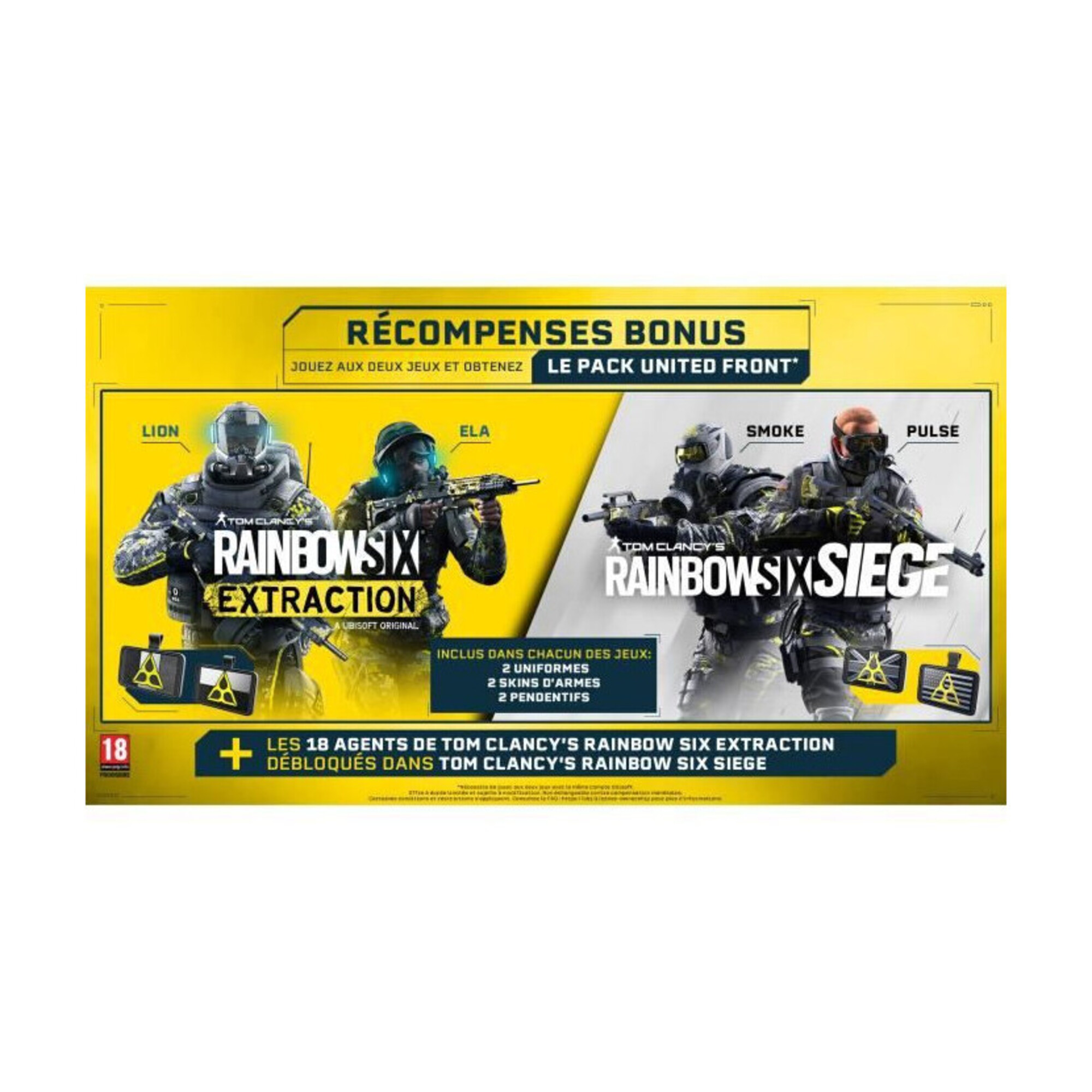 Ubisoft jeu Xbox One - Rainbow Six Extraction - Neuf