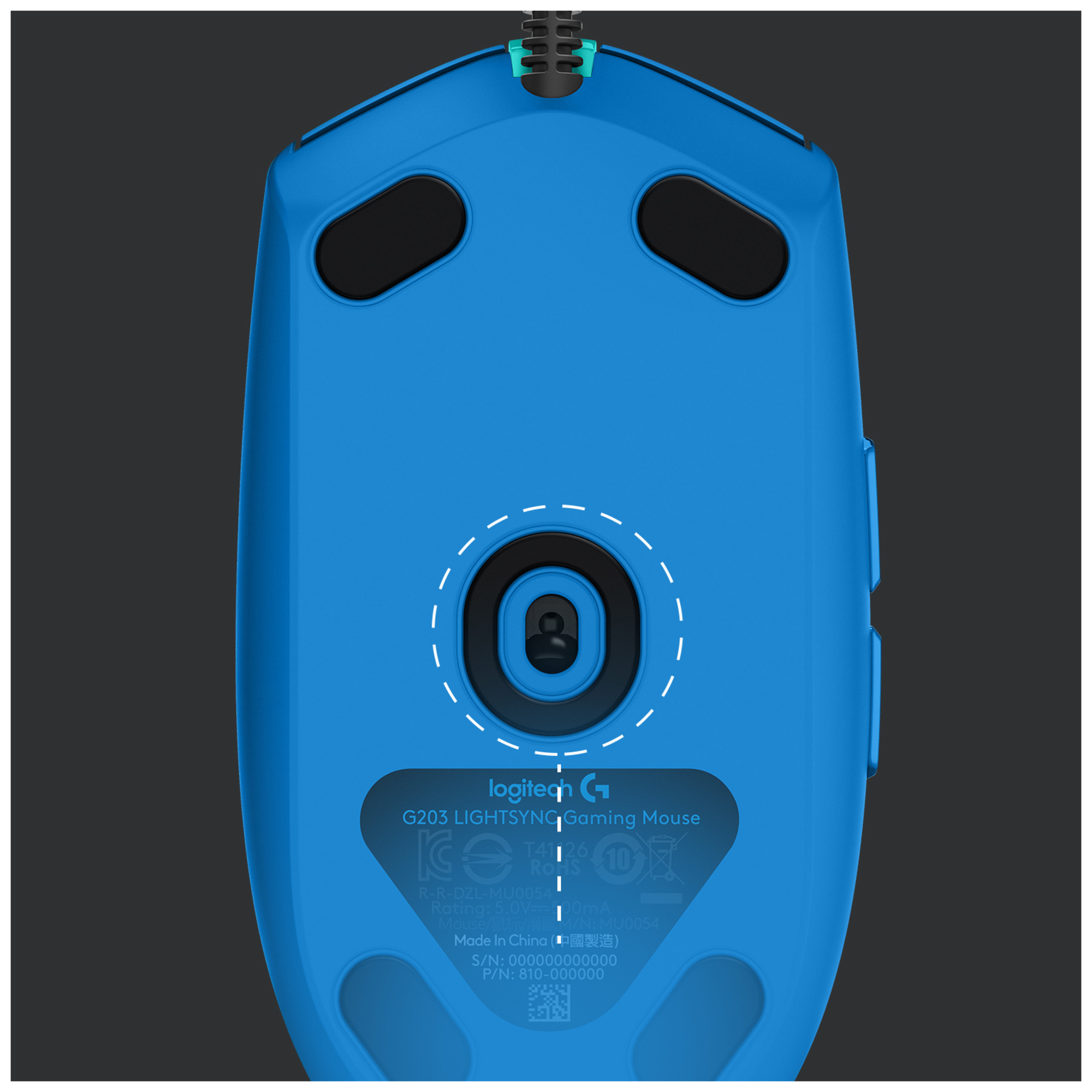 Logitech G G203 lightsync - Bleu - Neuf