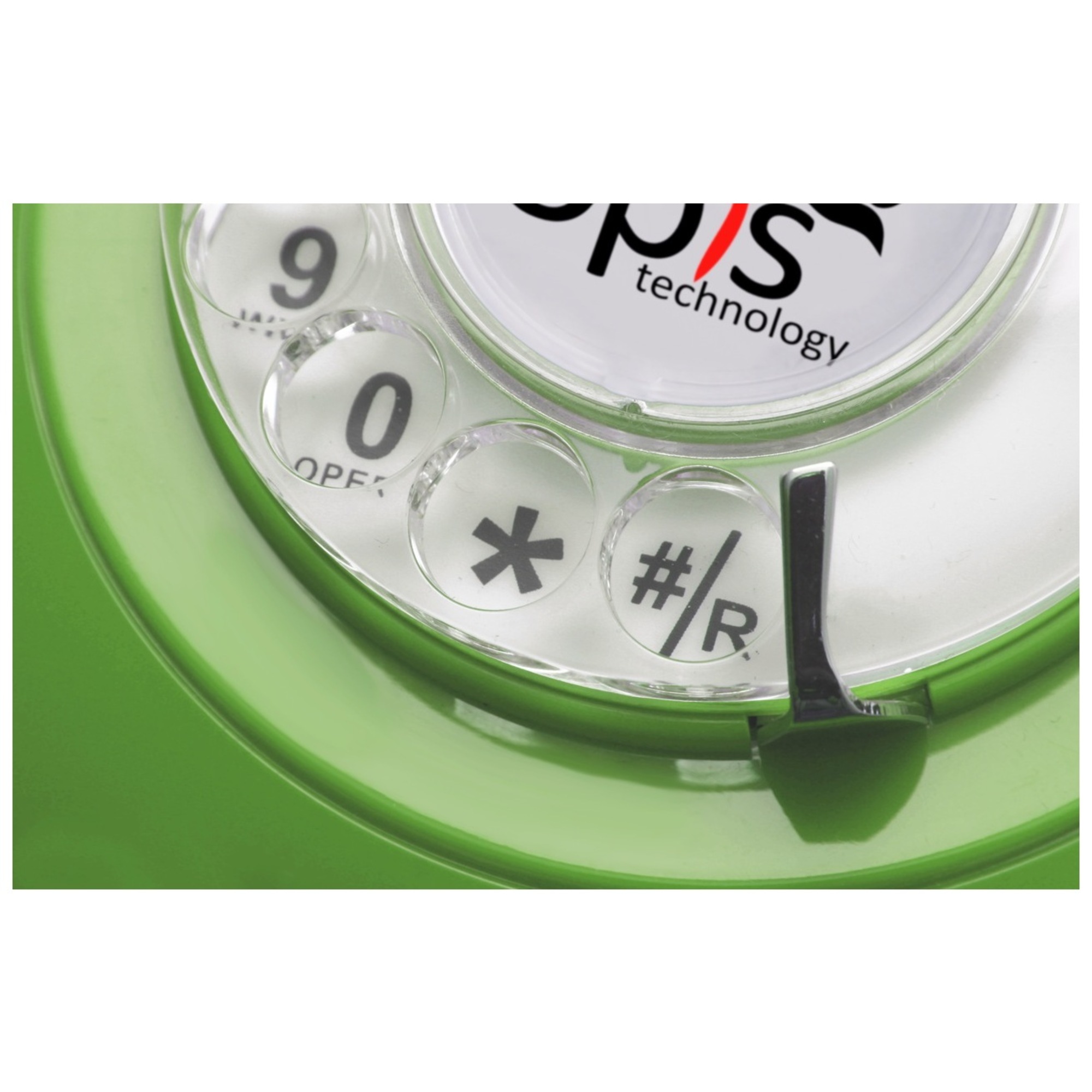 Opis 60s Mobile: telephone vintage fixe gsm 2G rétro avec cadran rotatif - Neuf