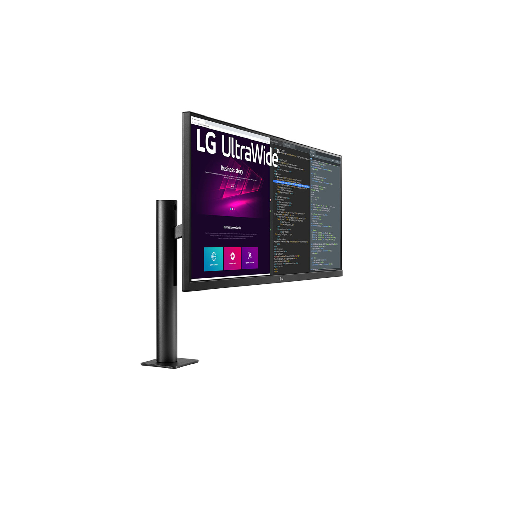 LG 34WN780-B écran plat de PC 86,4 cm (34 ) 3440 x 1440 pixels UltraWide Quad HD LED Noir - Neuf