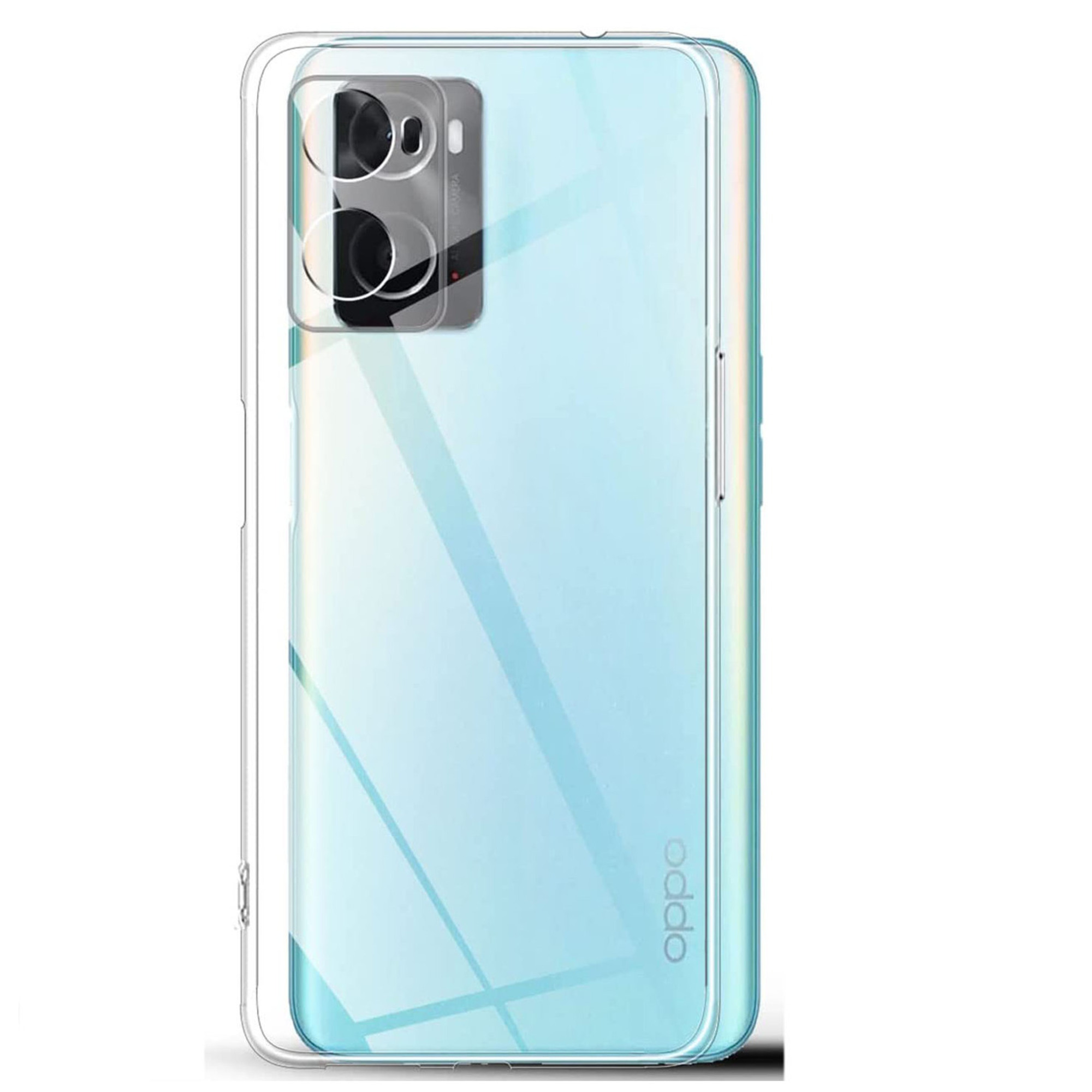Coque Oppo A76A96 4G Gel TPU Antichoc Invisible - vue 2