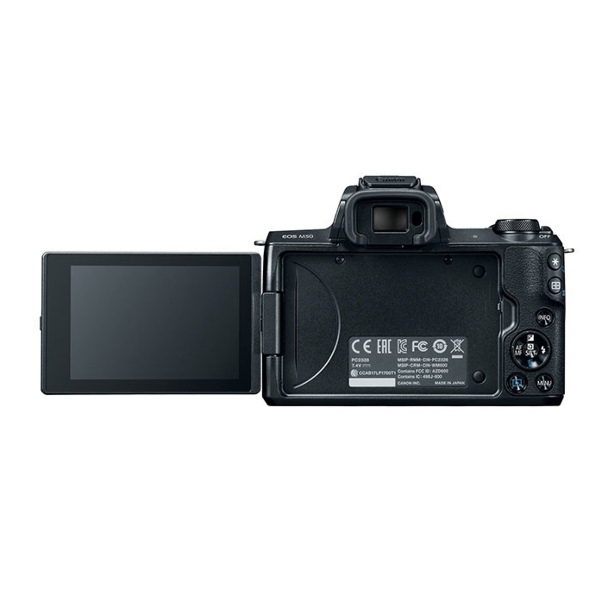 Canon EOS M50 Noir - vue 3