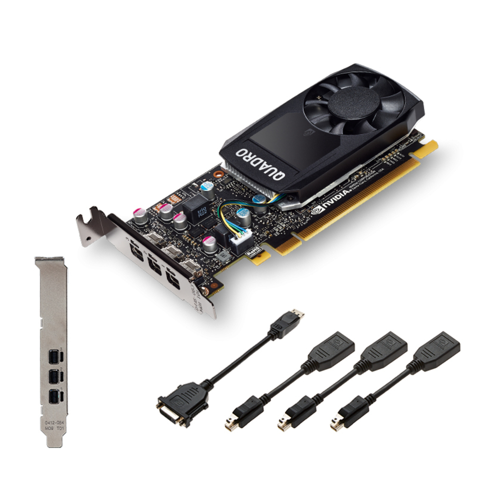 PNY VCQP400V2 PB carte graphique NVIDIA Quadro P400 V2 2 Go GDDR5 Neuf