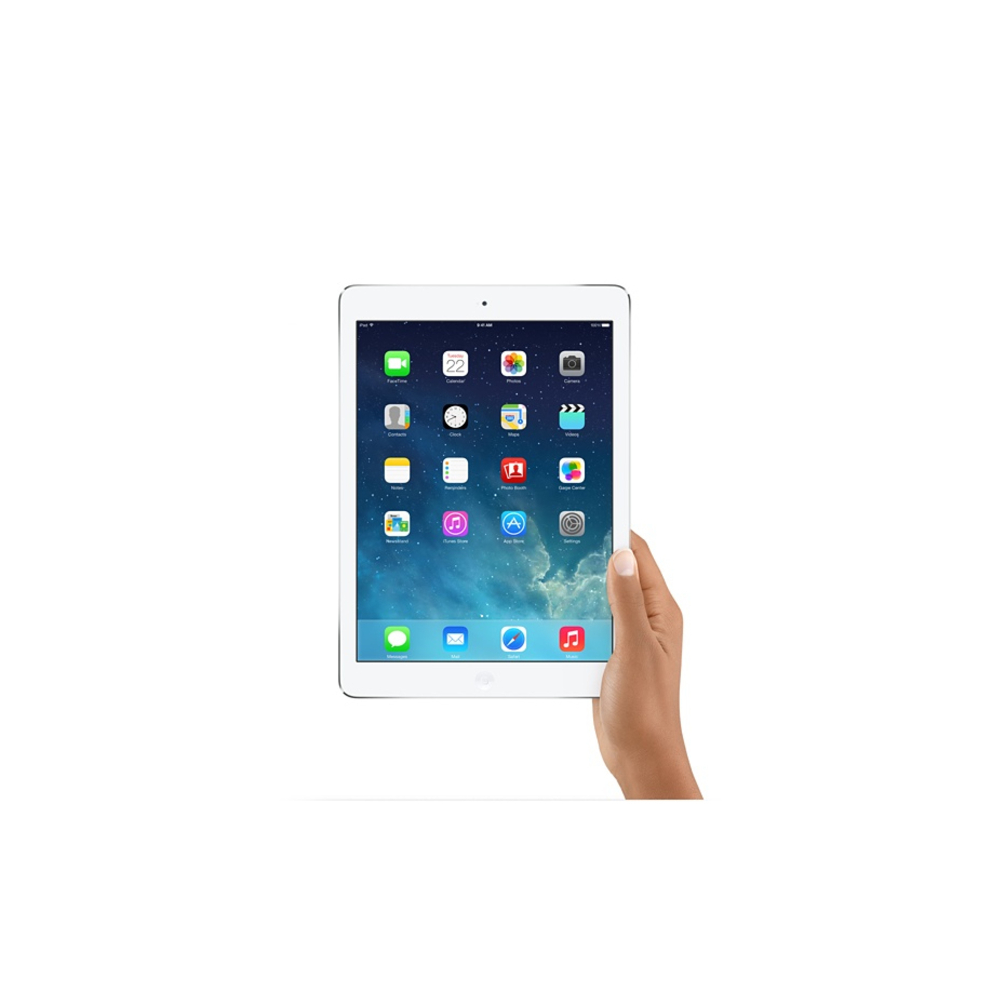 Apple iPad Air 4G LTE 32 Go 24,6 cm (9.7 ) Wi-Fi 4 (802.11n) iOS Argent - Bon état