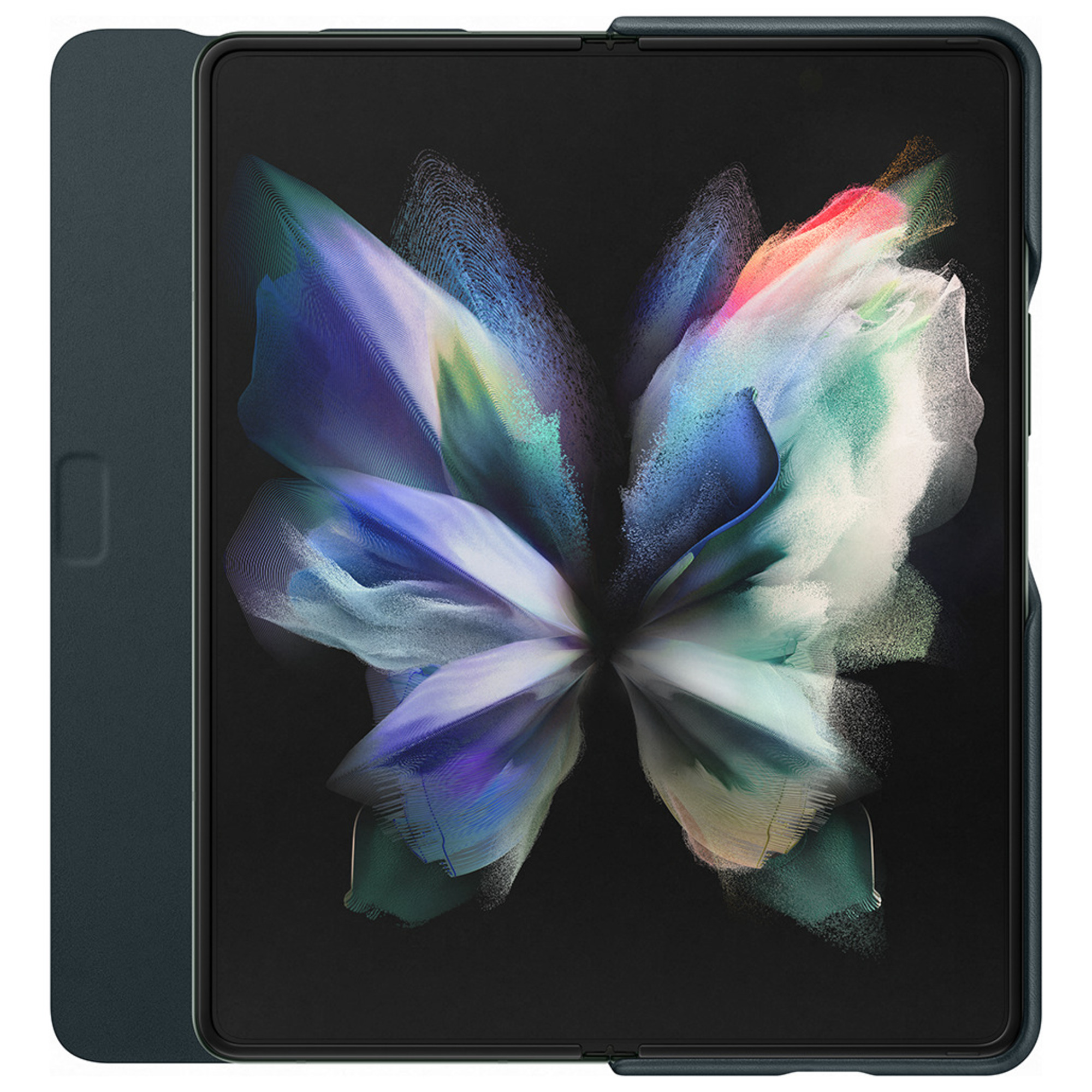 Etui en cuir Samsung Z Fold3 Semi rigide Rabat - vue 3