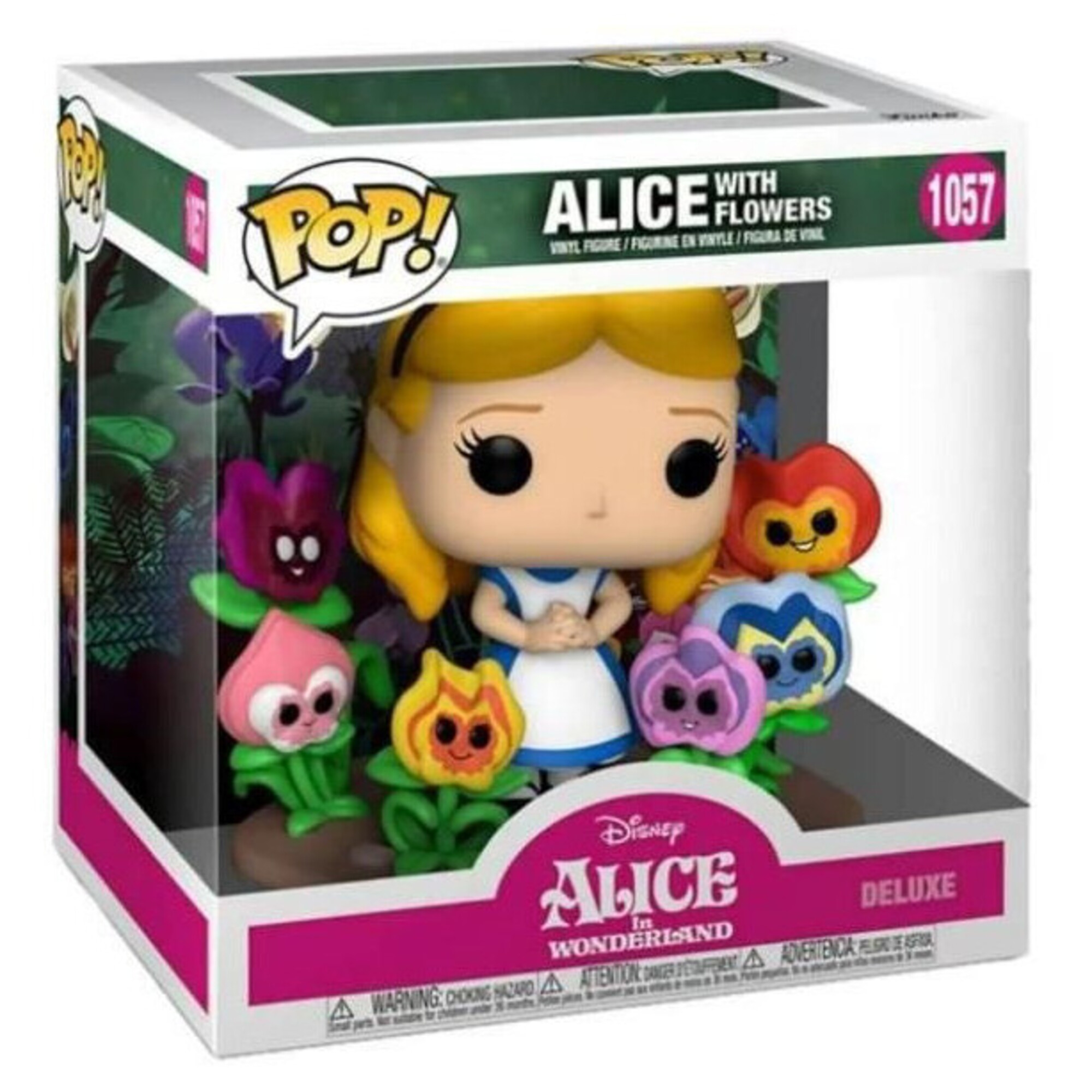 Figurine Funko Pop! Deluxe: Alice 70th - Alice w/Flowers - Neuf