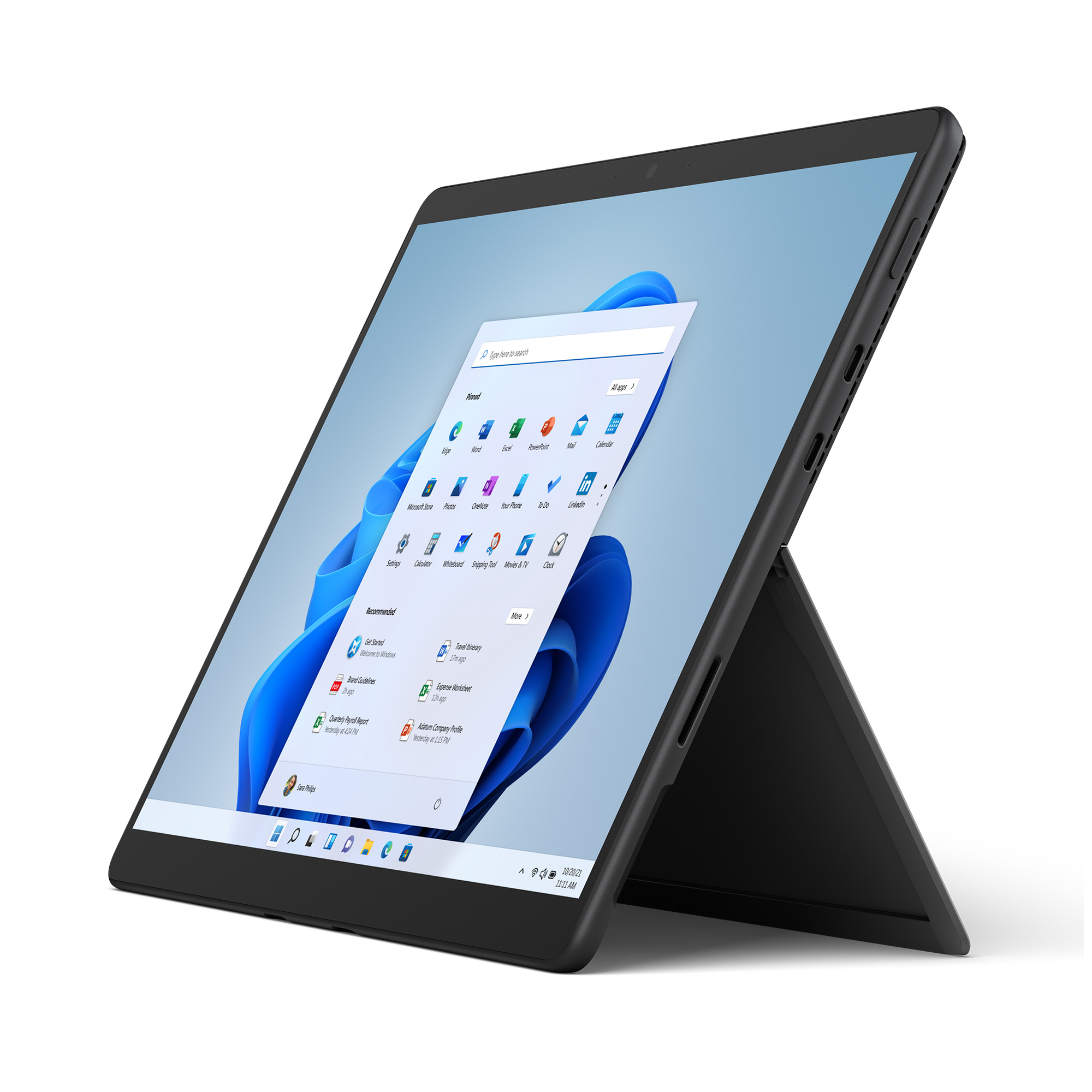 Microsoft Surface Pro 8 Intel® Core™ i5 256 Go 33 cm (13 ) 8 Go Wi-Fi 6 (802.11ax) Windows 11 Home Graphite - Neuf