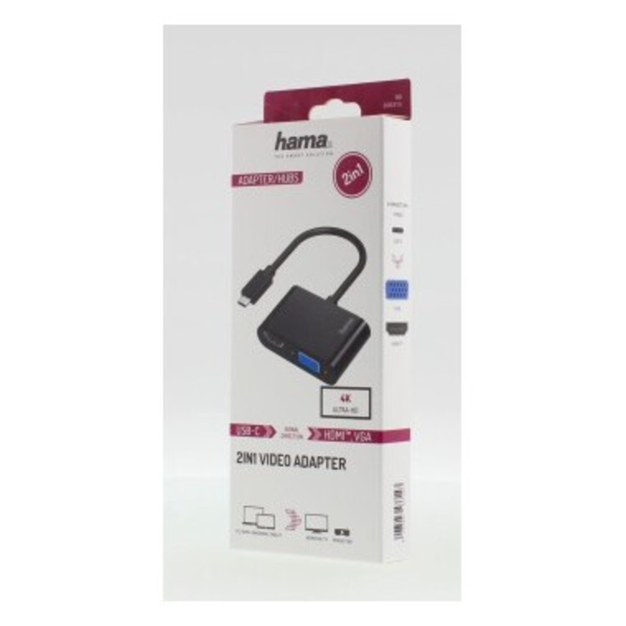 Hama 00200313 adaptateur graphique USB 4096 x 2160 pixels Neuf - vue 2