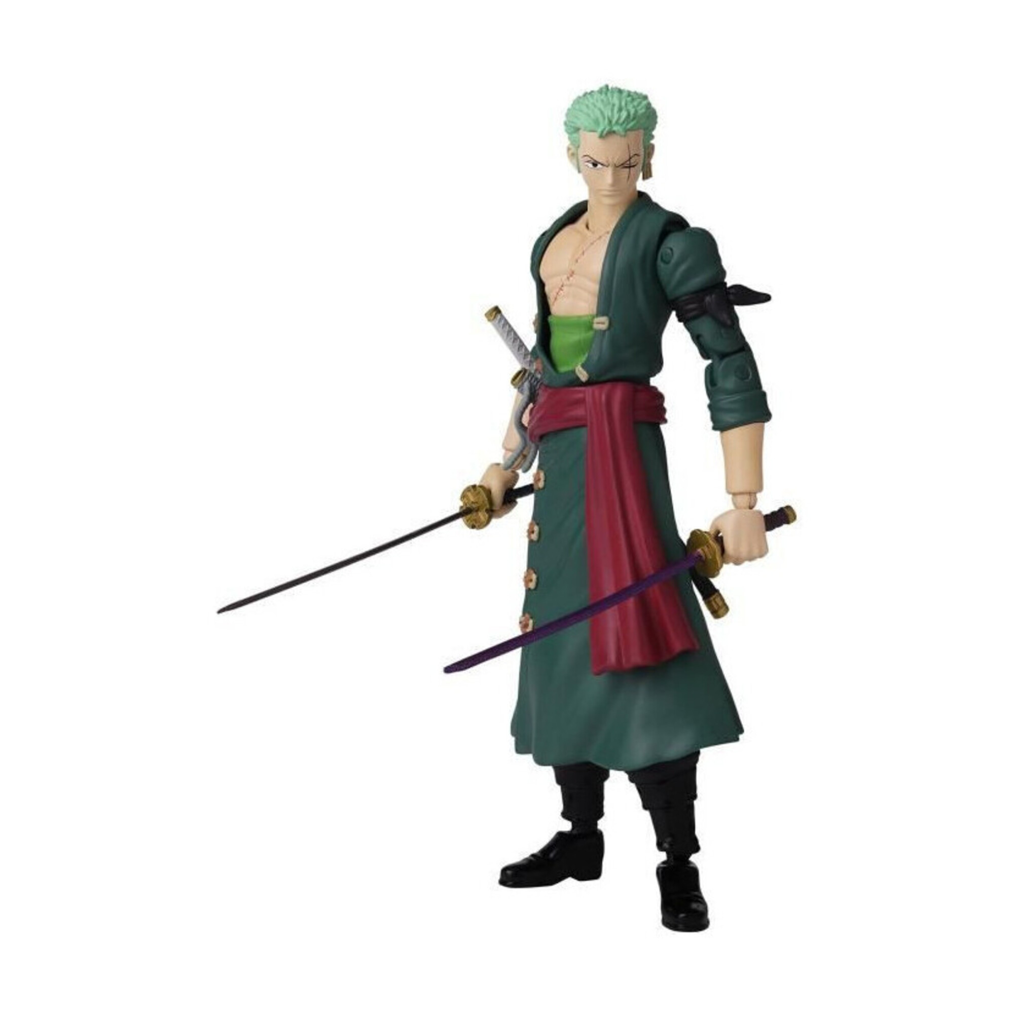 BANDAI Anime Heroes - One Piece - Figurine Anime heroes 17 cm - Roronoa Zoro - Neuf