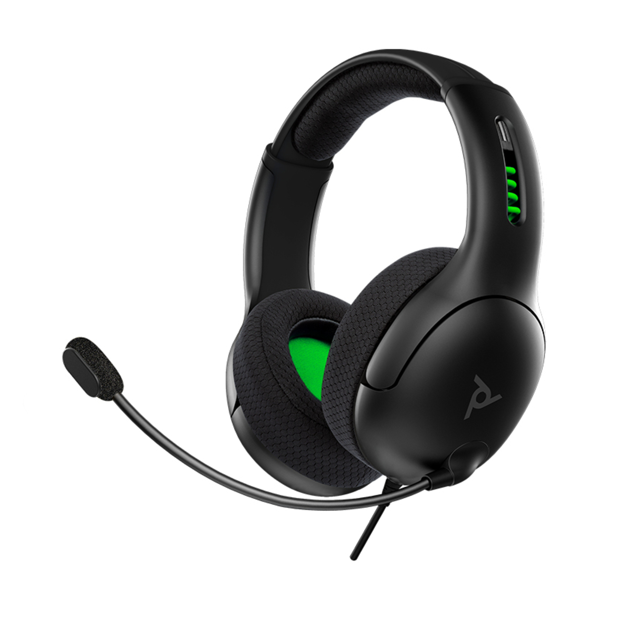 PDP LVL50 Casque Avec fil Arceau Jouer Noir, Vert, Gris - Neuf