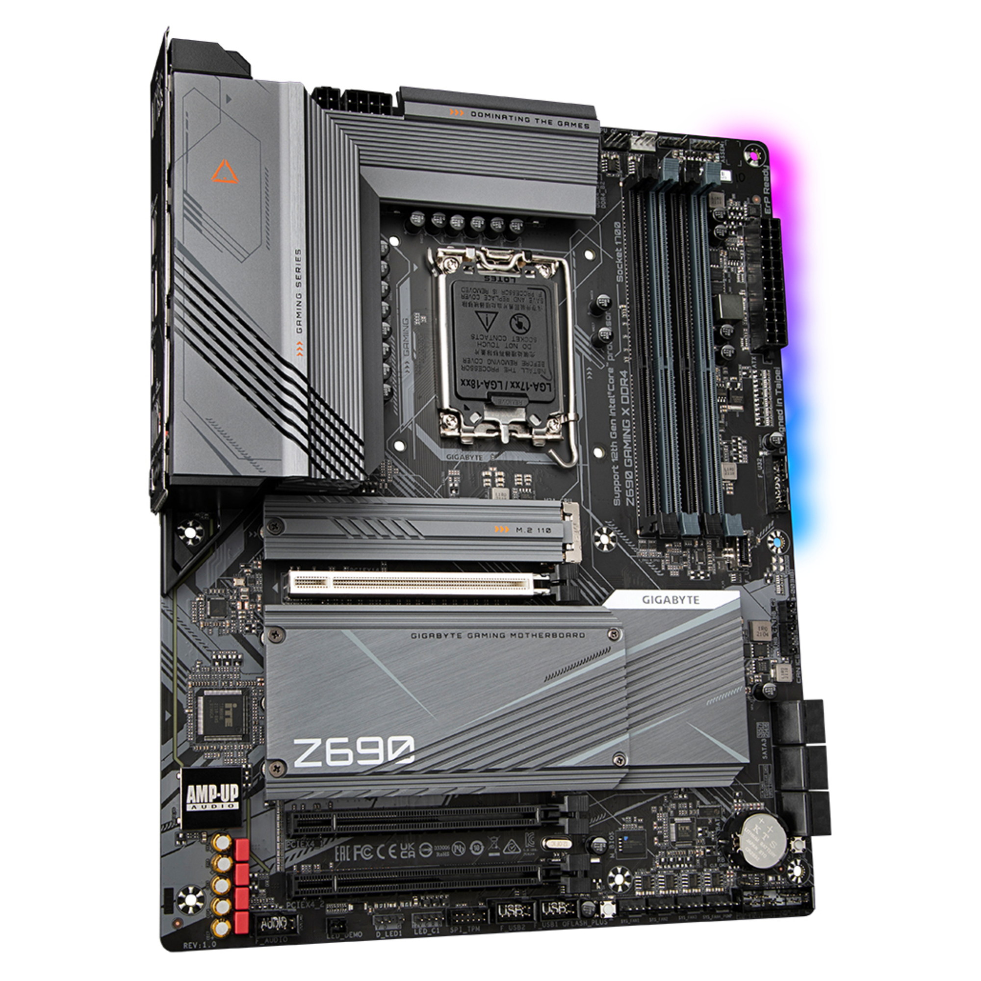 GIGABYTE Z690 GAMING X DDR4 (rev. 1.0) Intel Z690 LGA 1700 ATX - Neuf