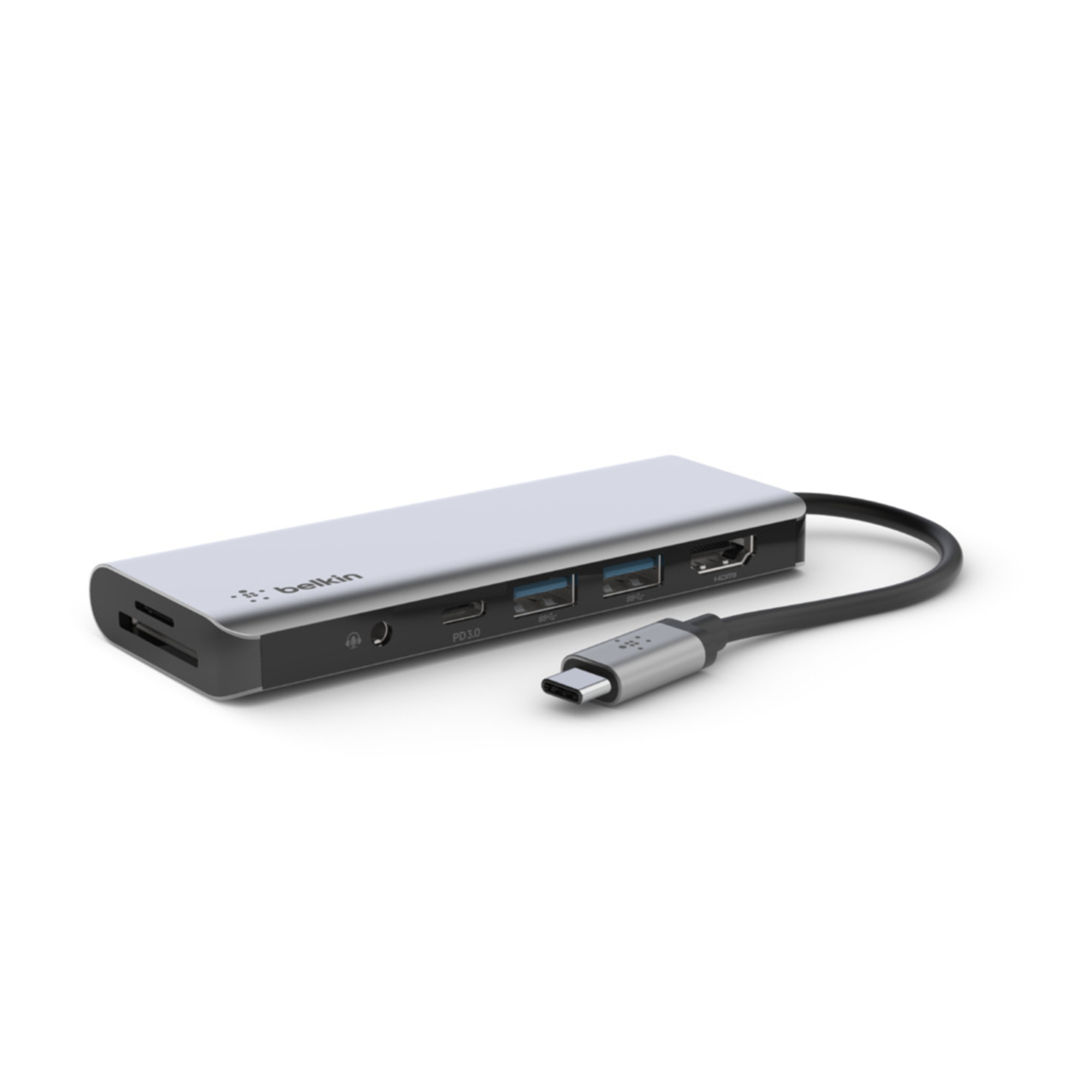 Belkin AVC009btSGY USB 3.2 Gen 1 (3.1 Gen 1) Type-C Argent - Neuf