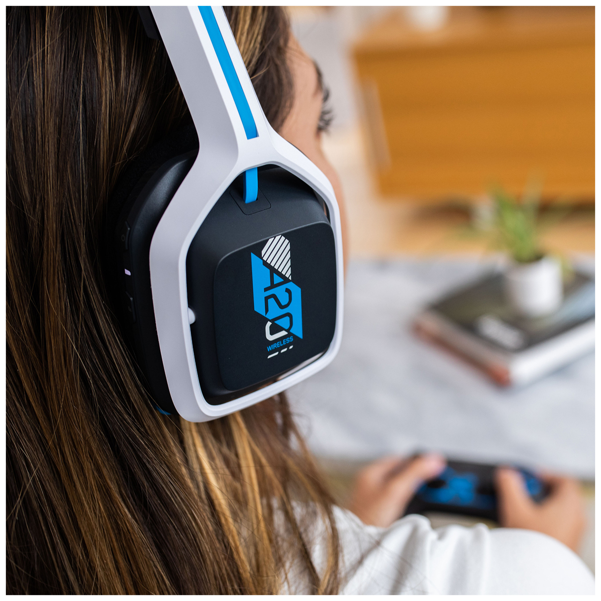 ASTRO Gaming A20 Casque Sans fil Arceau Jouer Noir, Bleu, Blanc - Neuf