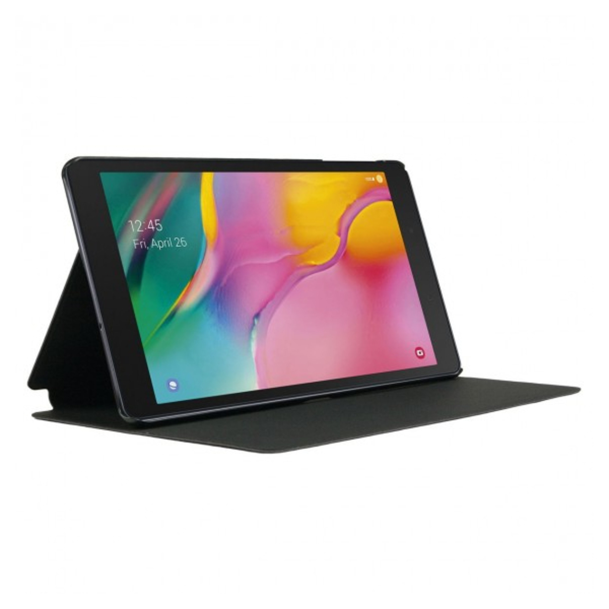 Funda protectora Folio Galaxy Tab A 2019 8  (SM-T290 / SM-T295), funda a prueba de golpes, función de pie, reposo/despertar automático, negro - Nuevo
