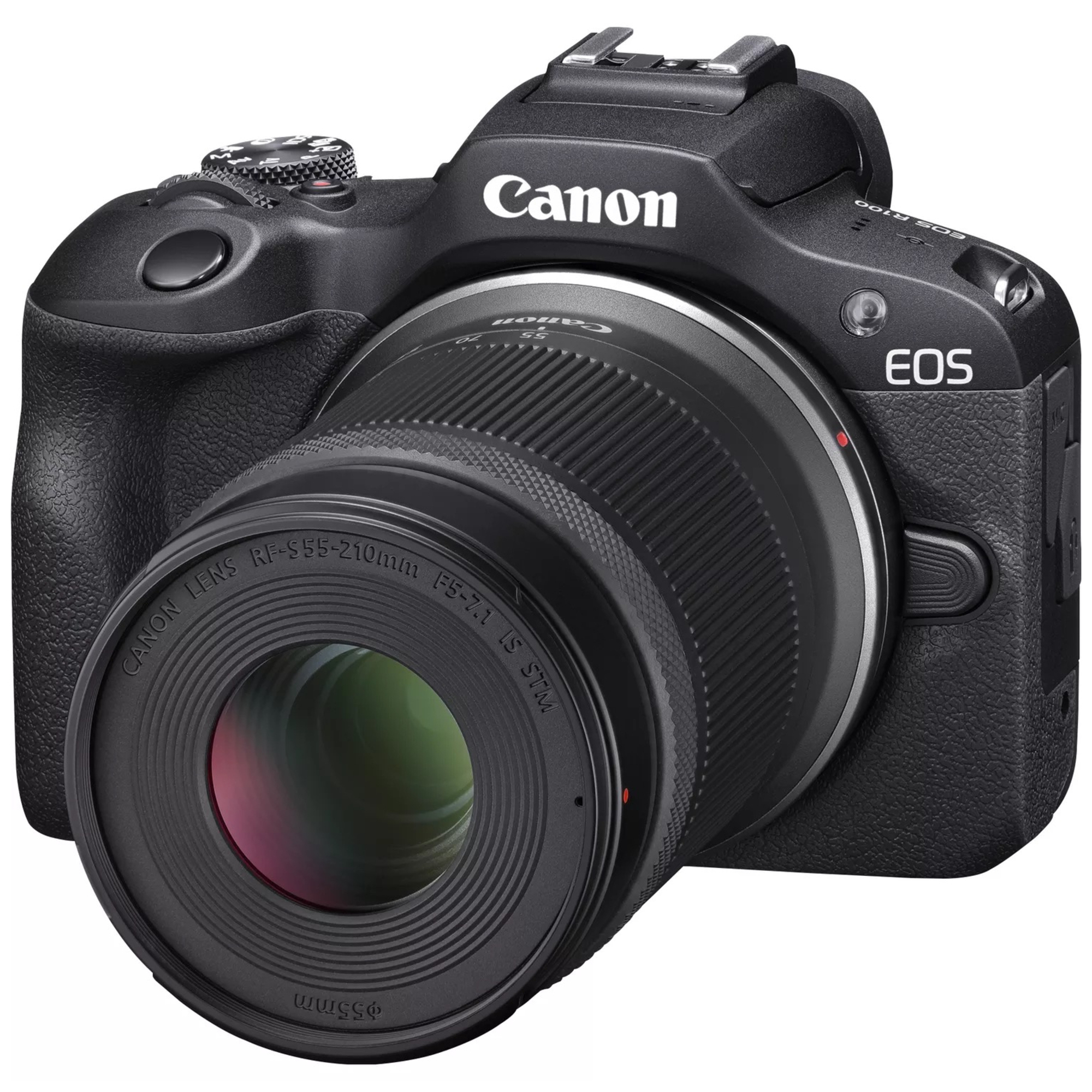 Canon EOS R100 + RF-S 18-45mm F4.5-6.3 IS STM + RF-S 55-200mm F5-7.1 IS STM Kit MILC 24,1 MP CMOS 6000 x 4000 pixels Noir - Neuf