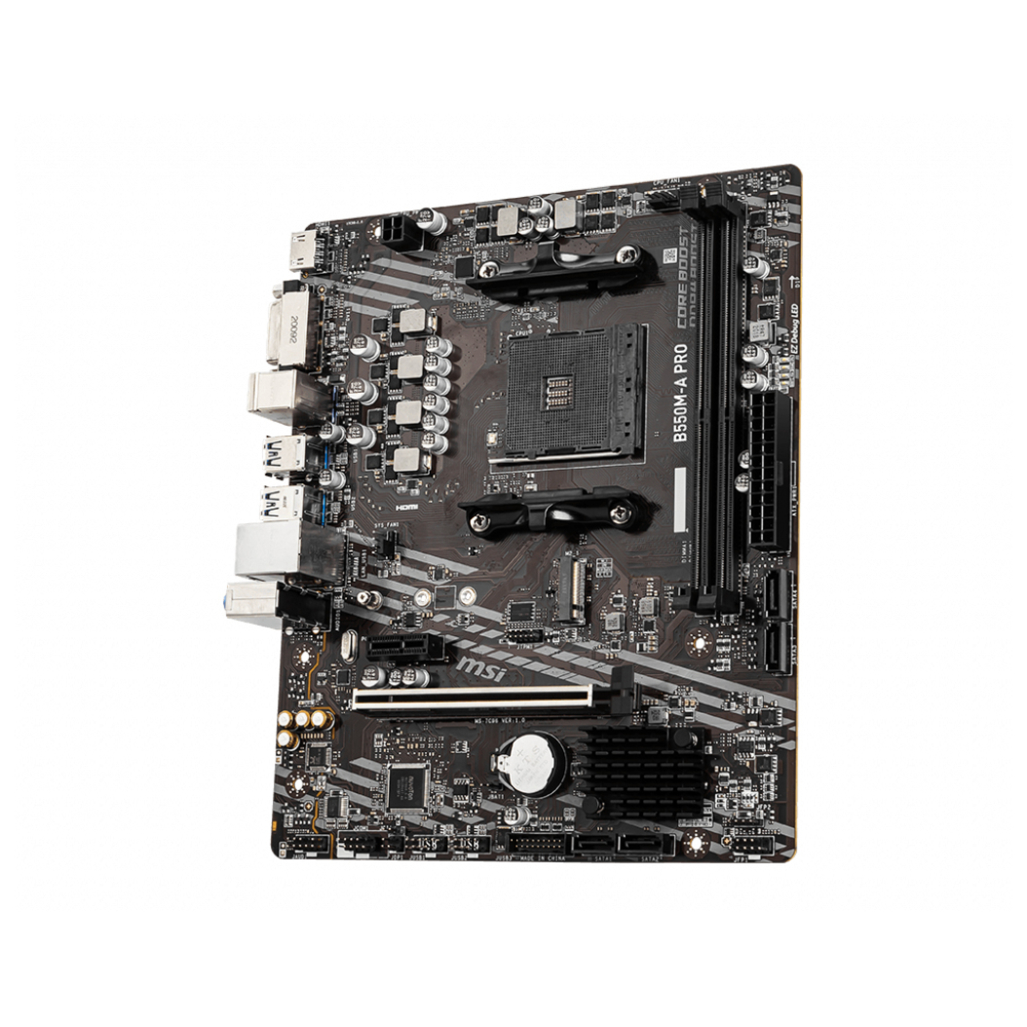 MSI B550M-A PRO carte mère AMD B550 Emplacement AM4 micro ATX - Neuf