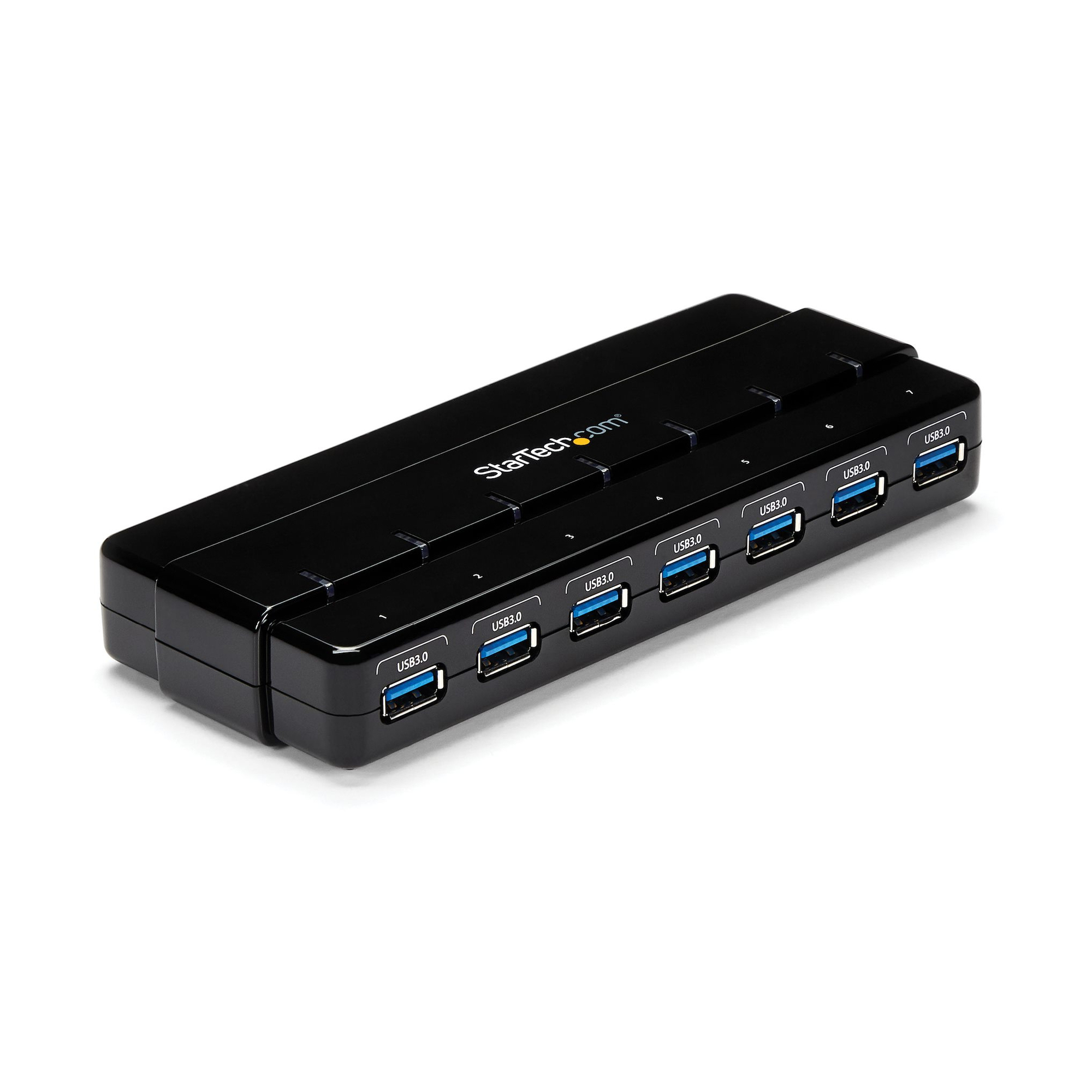 StarTech.com Mini Hub USB 3.0 à 4 ports avec port de charge et adaptateur d'alimentation inclus