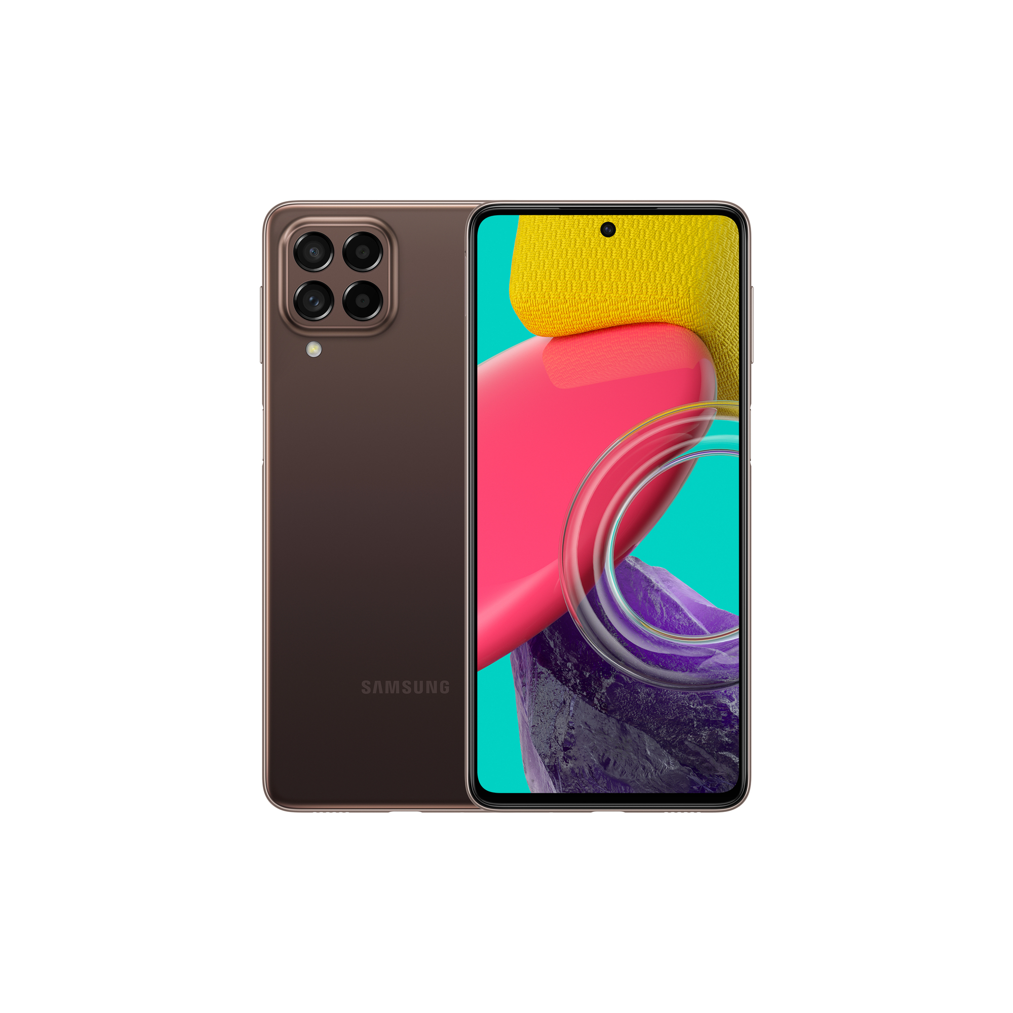 Samsung Galaxy M53 (5G) 128 Go, Marron, débloqué - Très bon état  - Samsung reconditionné disponible sur Pixmania