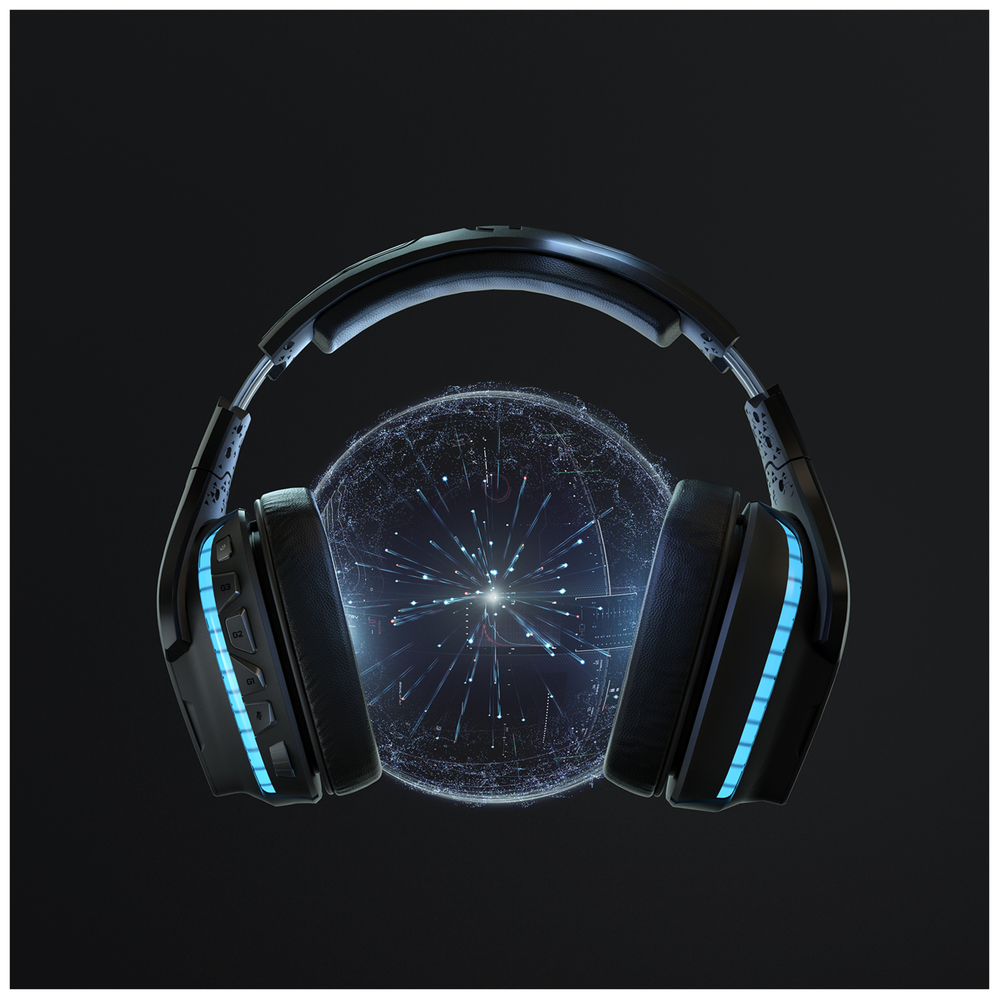 Logitech G G635 Casque gaming LIGHTSYNC avec son surround 7.1 - Neuf