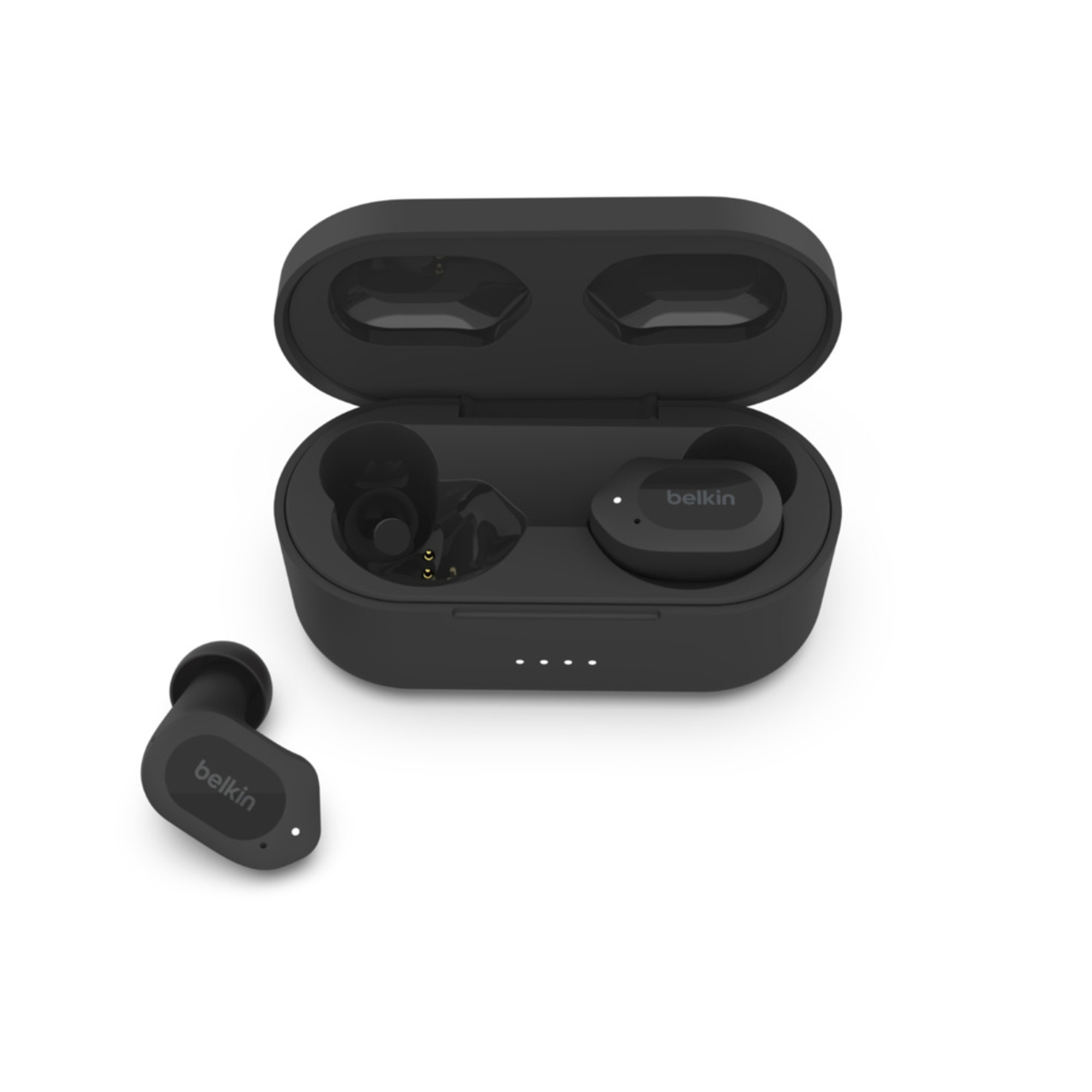 Belkin SOUNDFORM Play Casque Sans fil Ecouteurs Appels/Musique USB Type-C Bluetooth Noir - Neuf