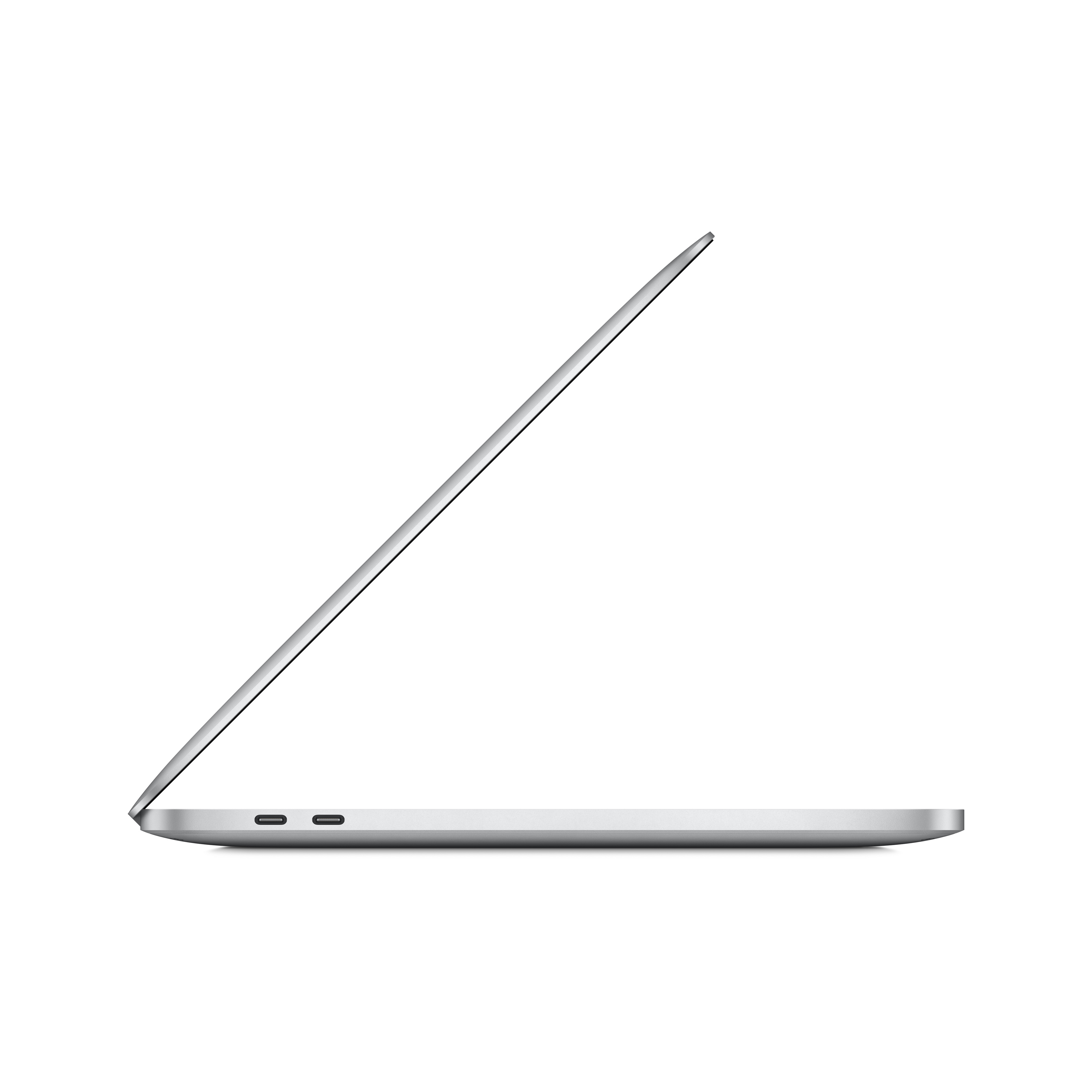 MacBook Pro M1 (2020) 13.3', 3.2 GHz 256 Go 8 Go  Apple GPU 8, Argent - QWERTY - Portugais - Très bon état