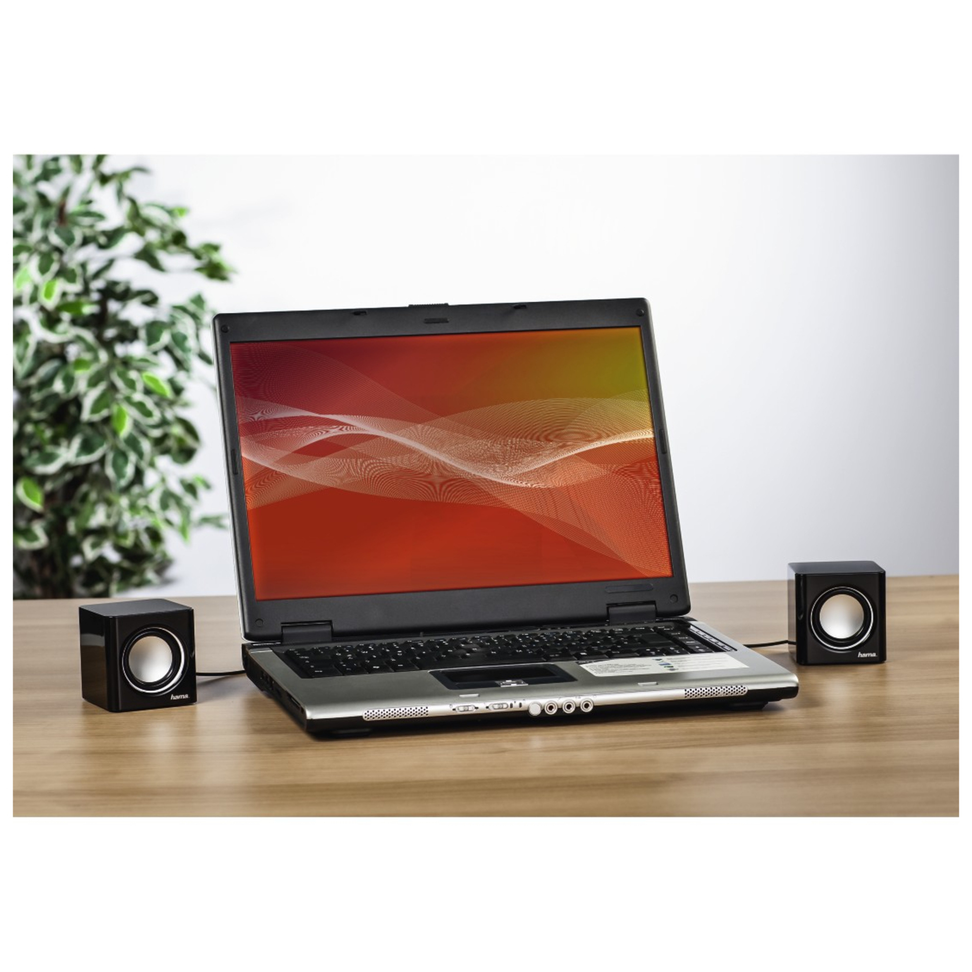 Enceintes Hama Sonic Mobil 185 – Système Stéréo 2.0, Alimentées USB, 3 W - vue 3