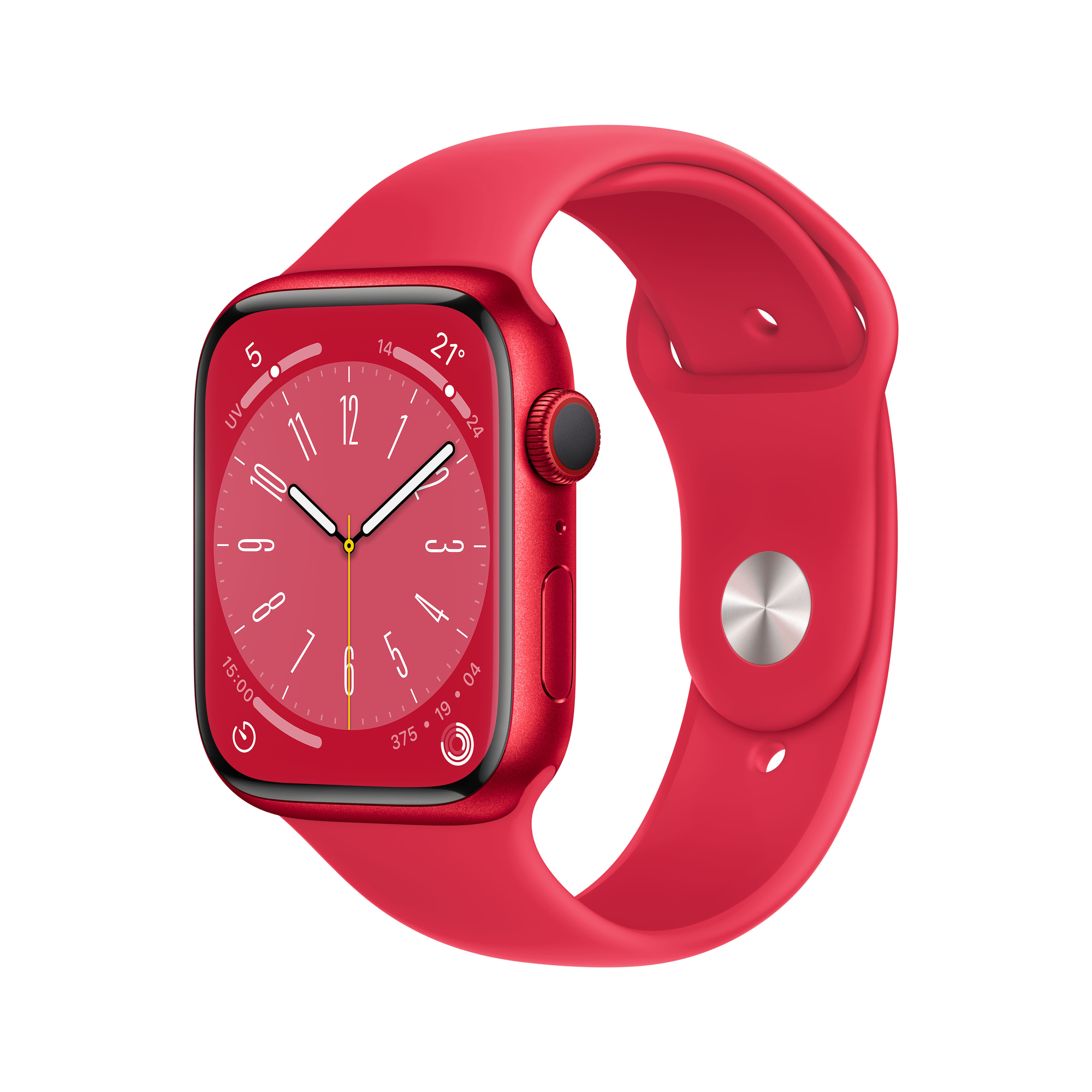 Acheter Watch Series 8 OLED 45 mm - Boîtier en Aluminium Rouge - GPS + Cellular - Bracelet Sport - Rouge - Excellent état Comme neuf - 260,00 € Watch Series 8 OLED 45 mm - Boîtier en Aluminium Rouge - GPS + Cellular - Bracelet Sport - Rouge - Excellent état Comme neuf - Apple reconditionné disponible sur Pixmania
