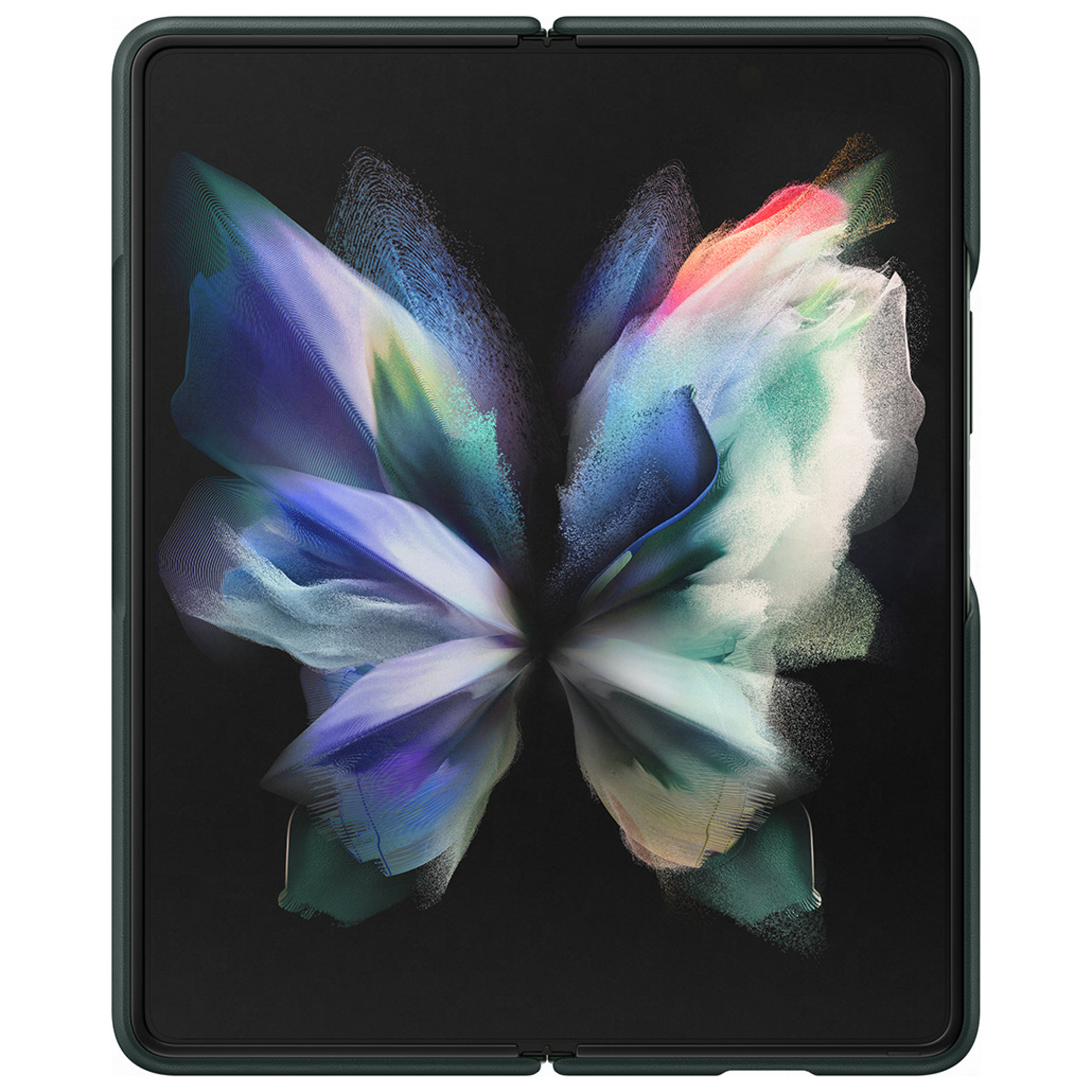 Samsung Coque pour Samsung Galaxy Z Fold 3 en Cuir Compatible avec Charge Sans Fil - vue 4