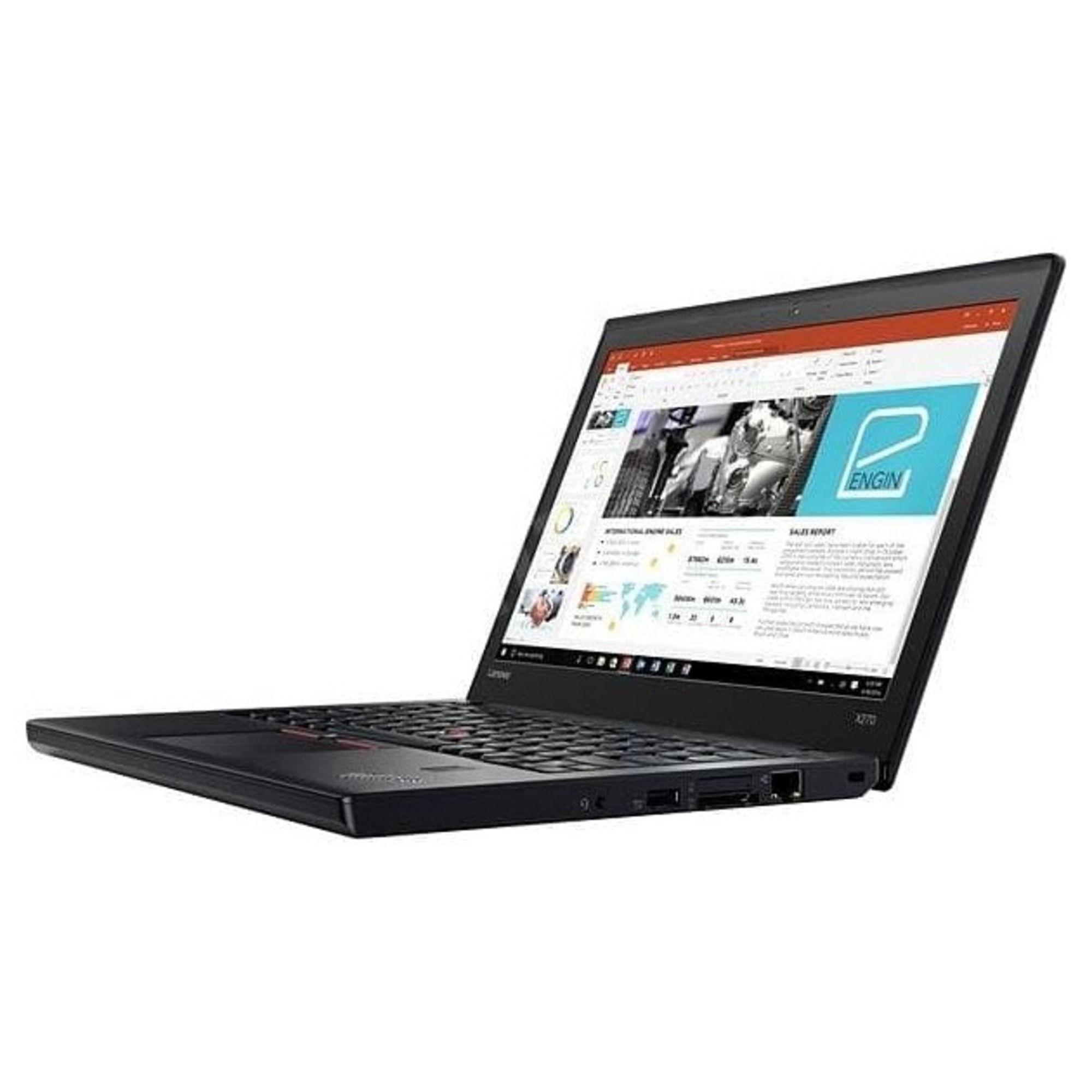 ThinkPad X270 Core i5 (12.5 ) 3.20 GHz 120 Gb 4 Go HD Graphics 520, Noir - Azerty - Bon état