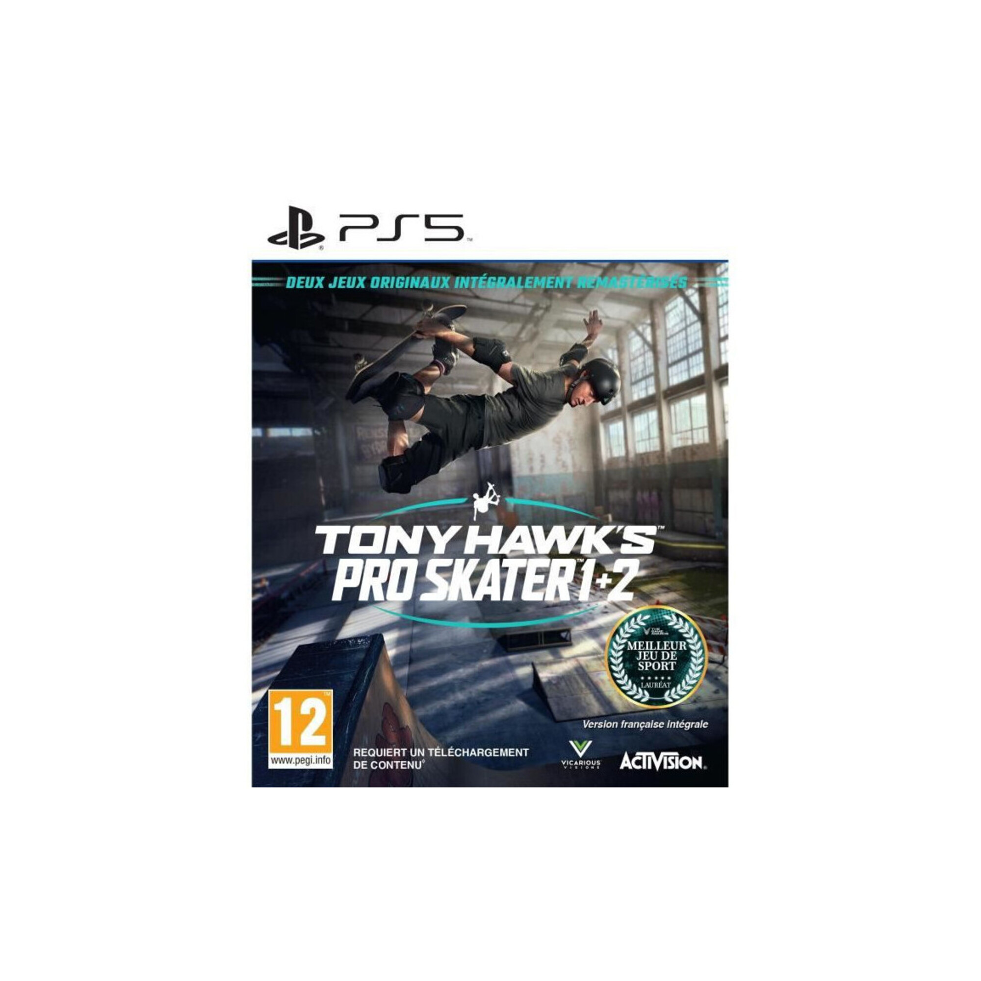 Tony Hawks Pro Skater 1 + 2 Jeu PS5 - vue 3