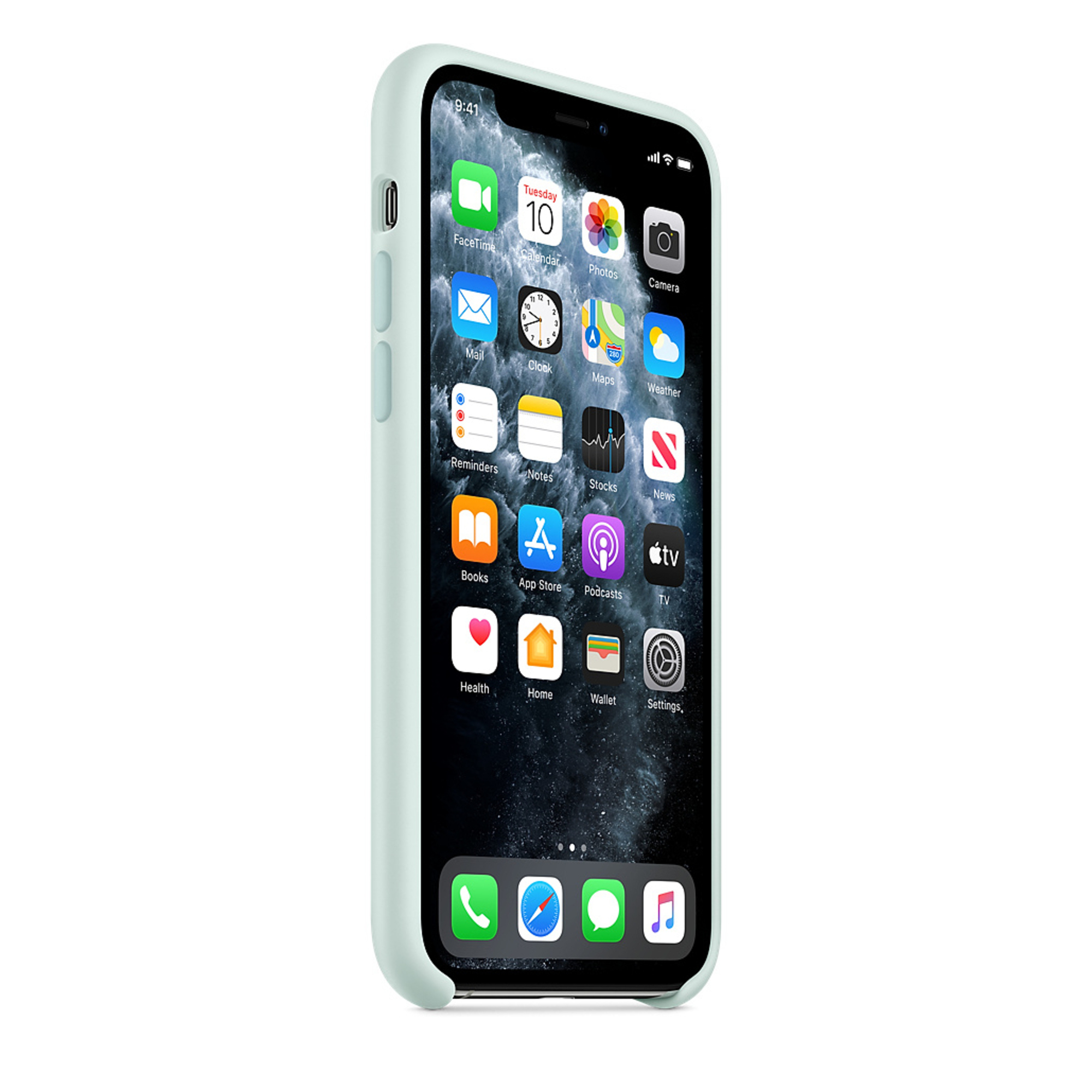 Apple Coque iPhone 11 Pro Max Seafoam - vue 4