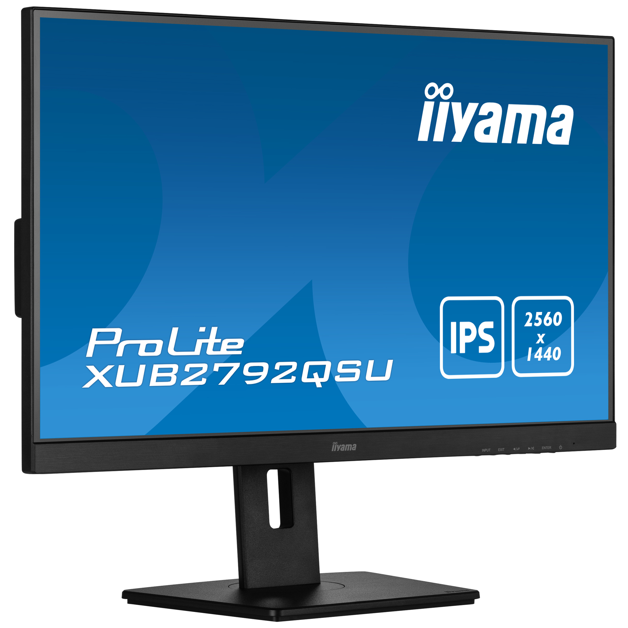 iiyama XUB2792QSU-B5 écran plat de PC 68,6 cm (27 ) 2560 x 1440 pixels Full HD LED Noir - Neuf