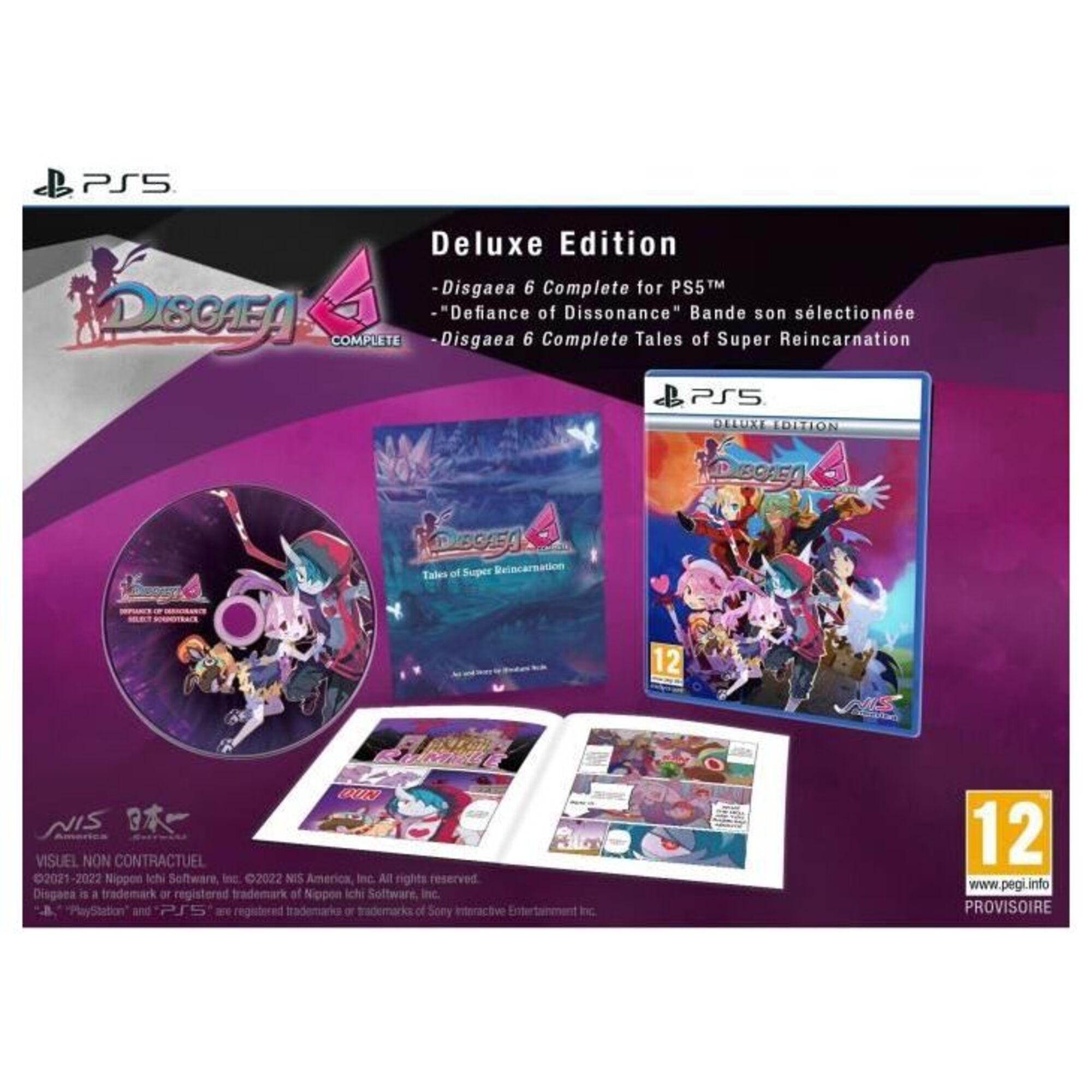 Disgaea 6 Complete Jeu PS5 Neuf - vue 3