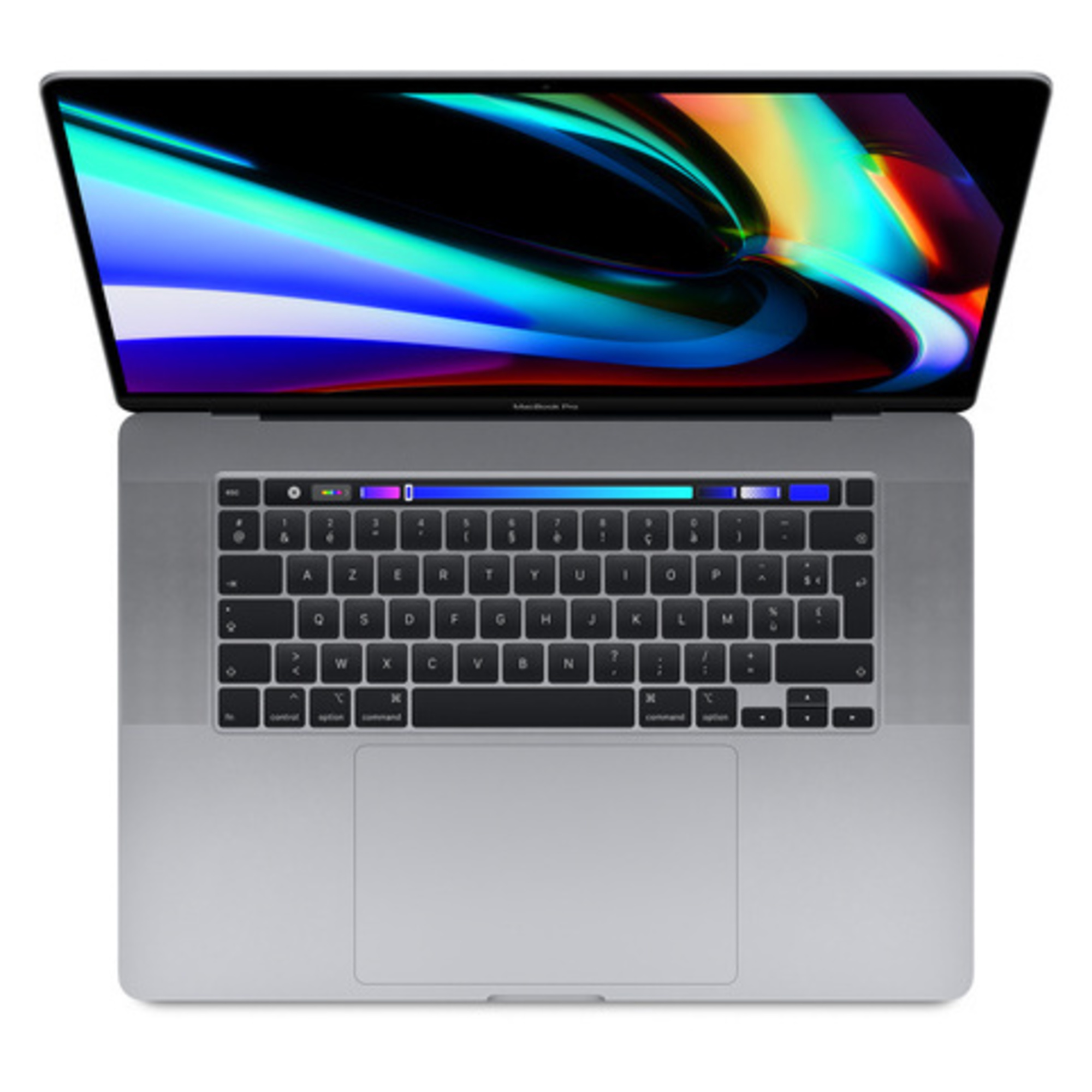 MacBook Pro Core i9 (2019) 16', 2.4 GHz 512 Go 32 Go Intel Radeon Pro 5300M, Gris sidéral - AZERTY - Bon état