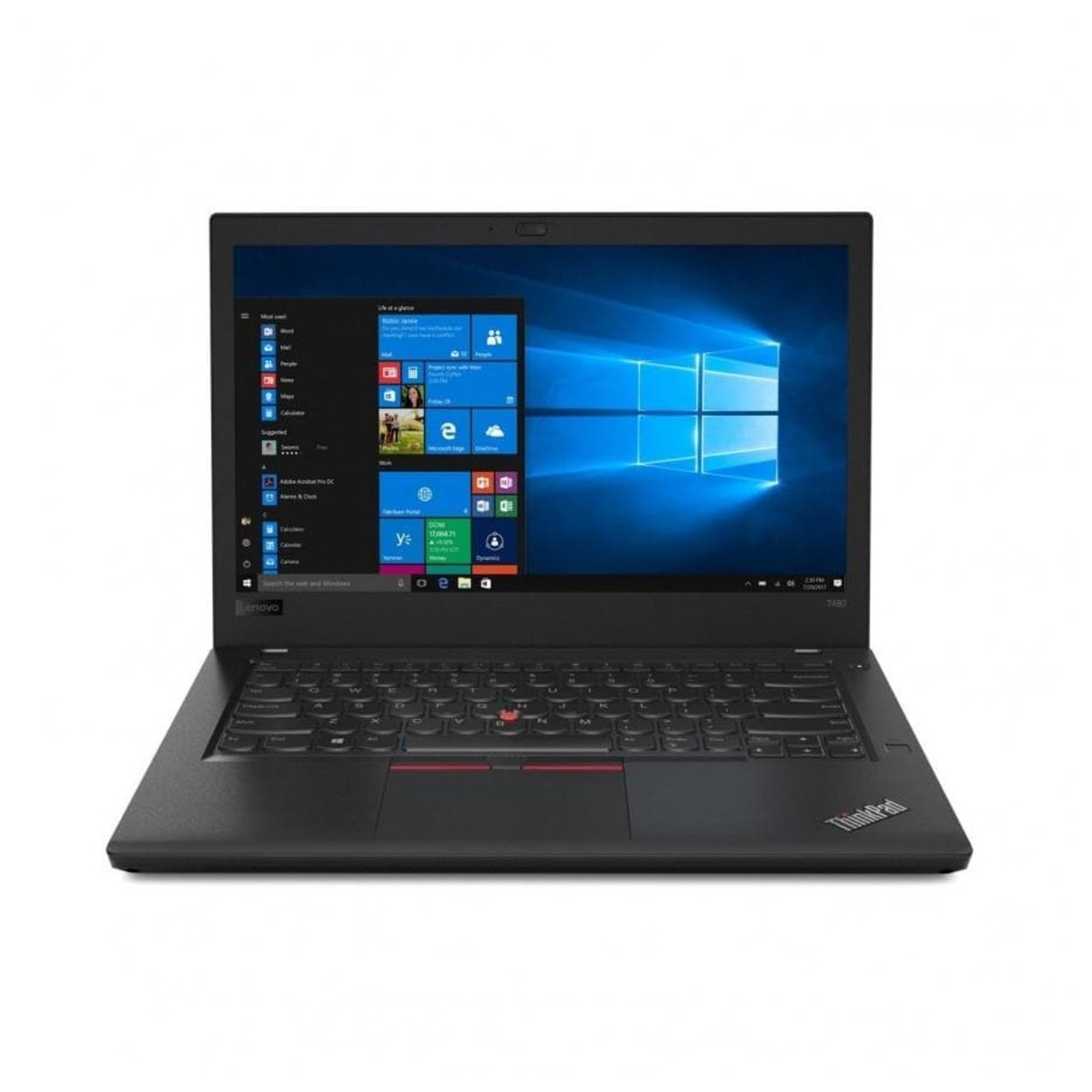 Lenovo Thinkpad Core i5 (14 ) 2.50 Ghz 256 Gb 16 Go UHD Graphics 620, Noir - Azerty - Très Bon État